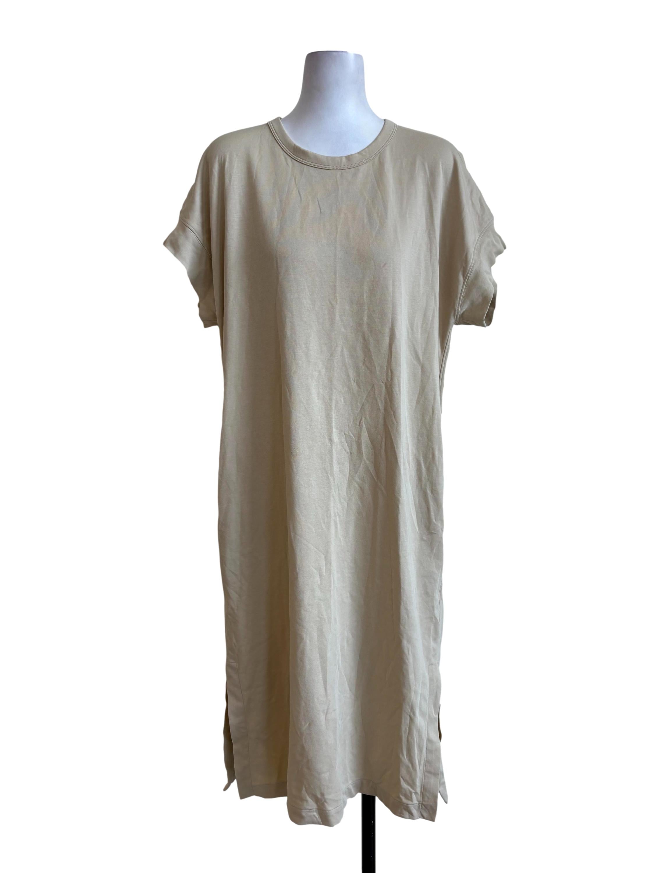 Oat Crewneck Jersey Dress