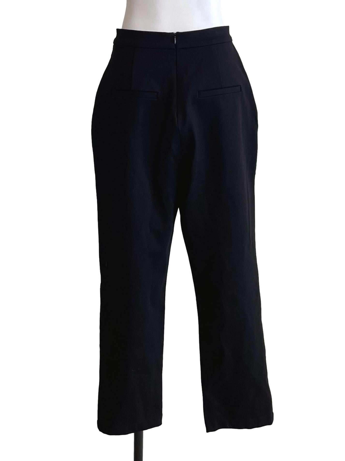 Black Pegged Trousers LB