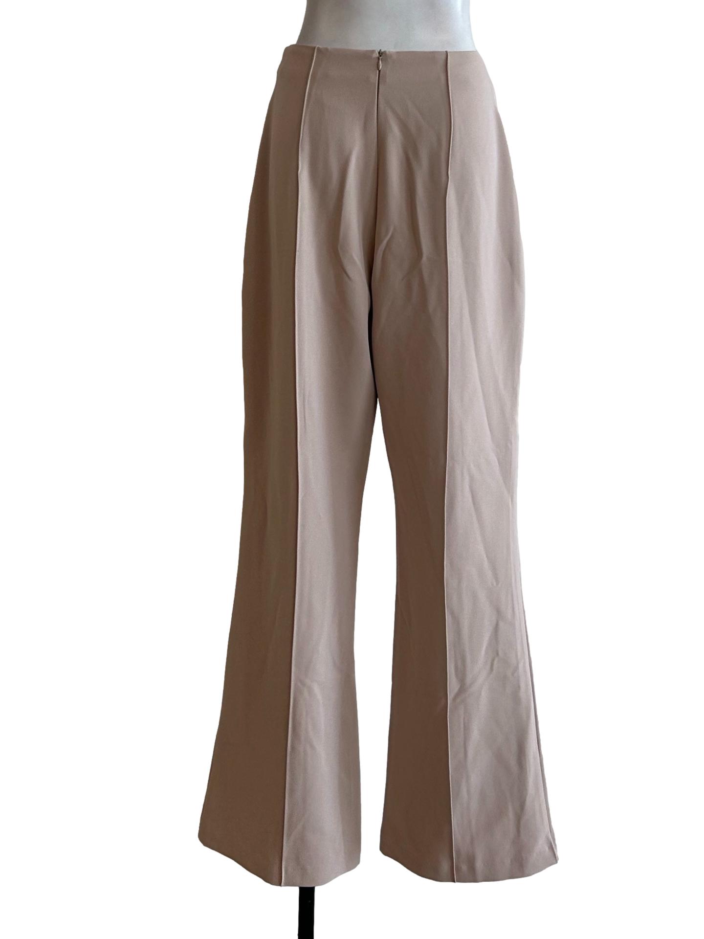 Nude Brown Flare Pants