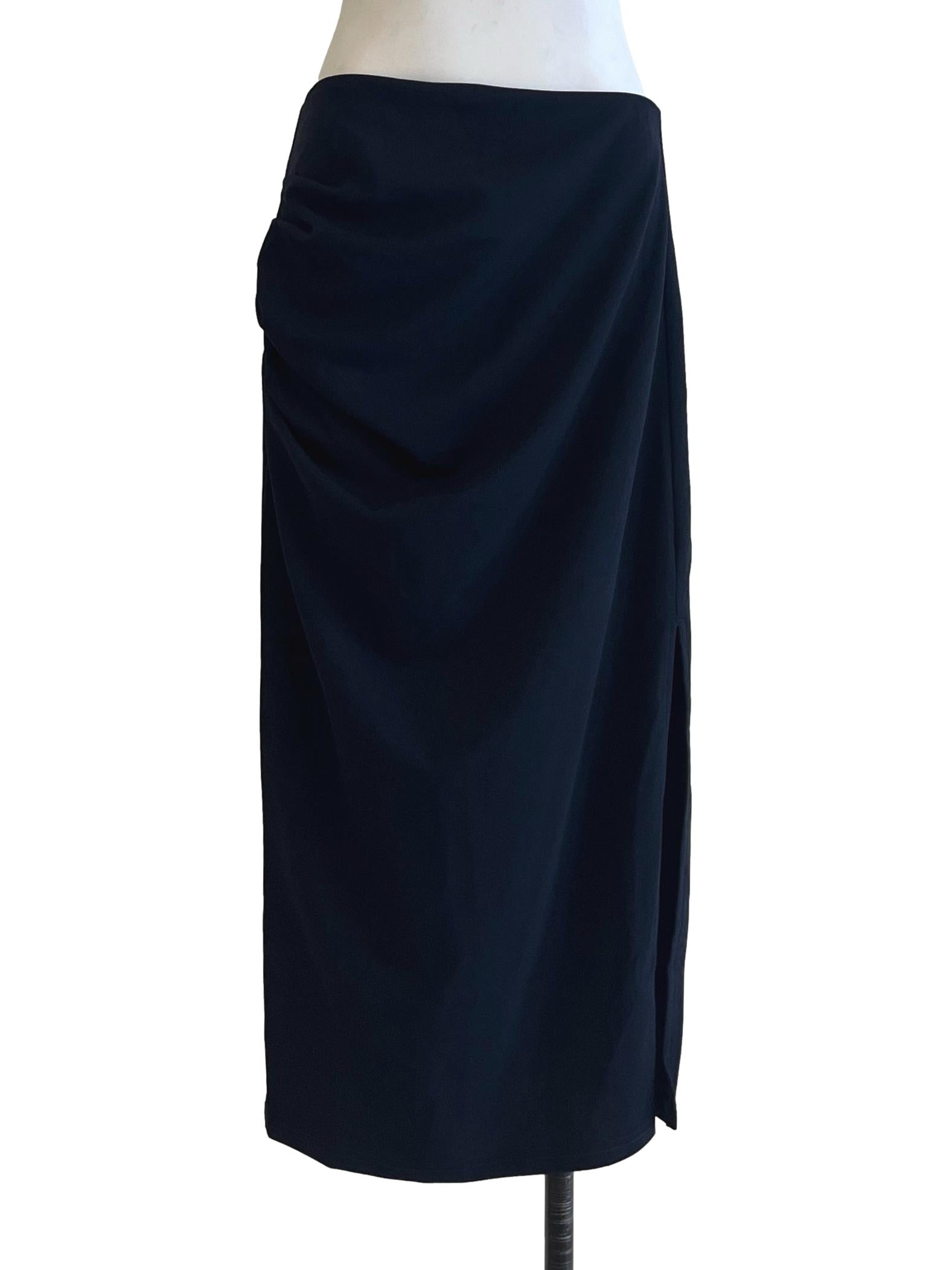 Peacock Blue Pencil Skirt