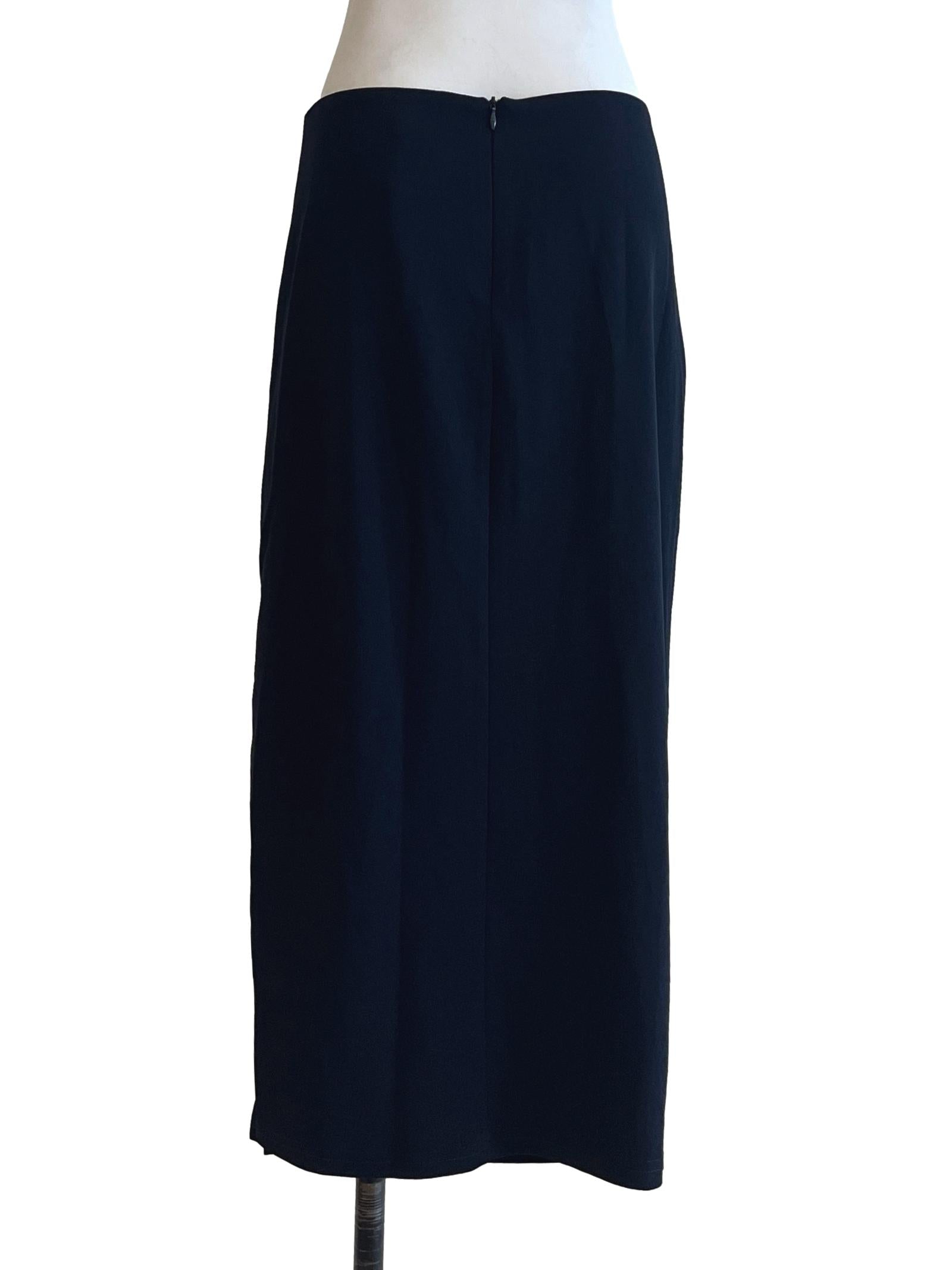 Peacock Blue Pencil Skirt