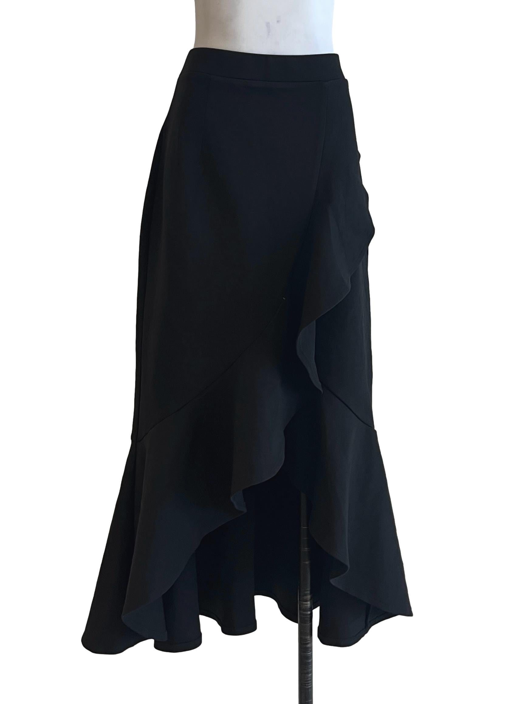 Onyx Black Mermaid Skirt