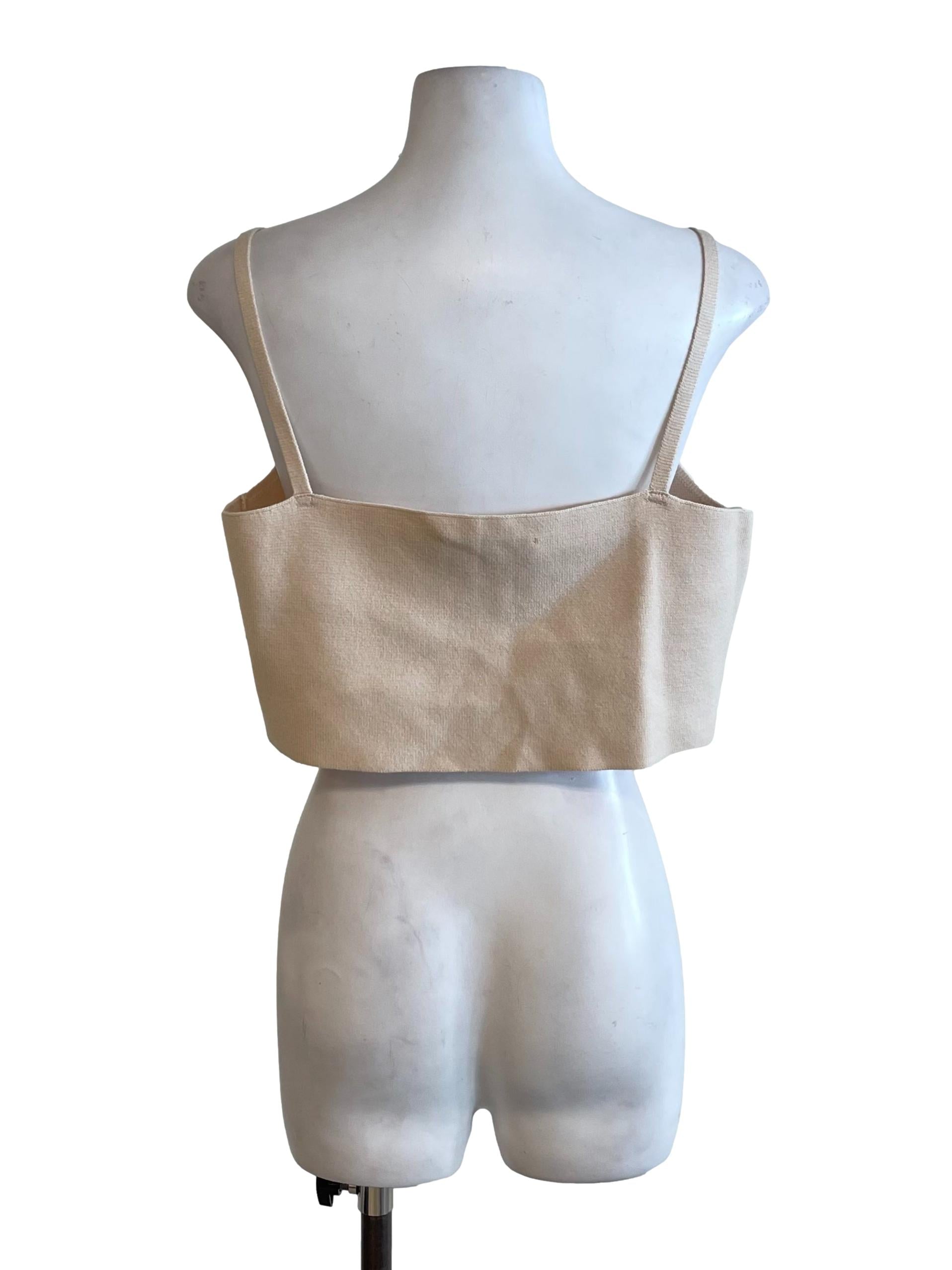 Linen Knit Tube Top