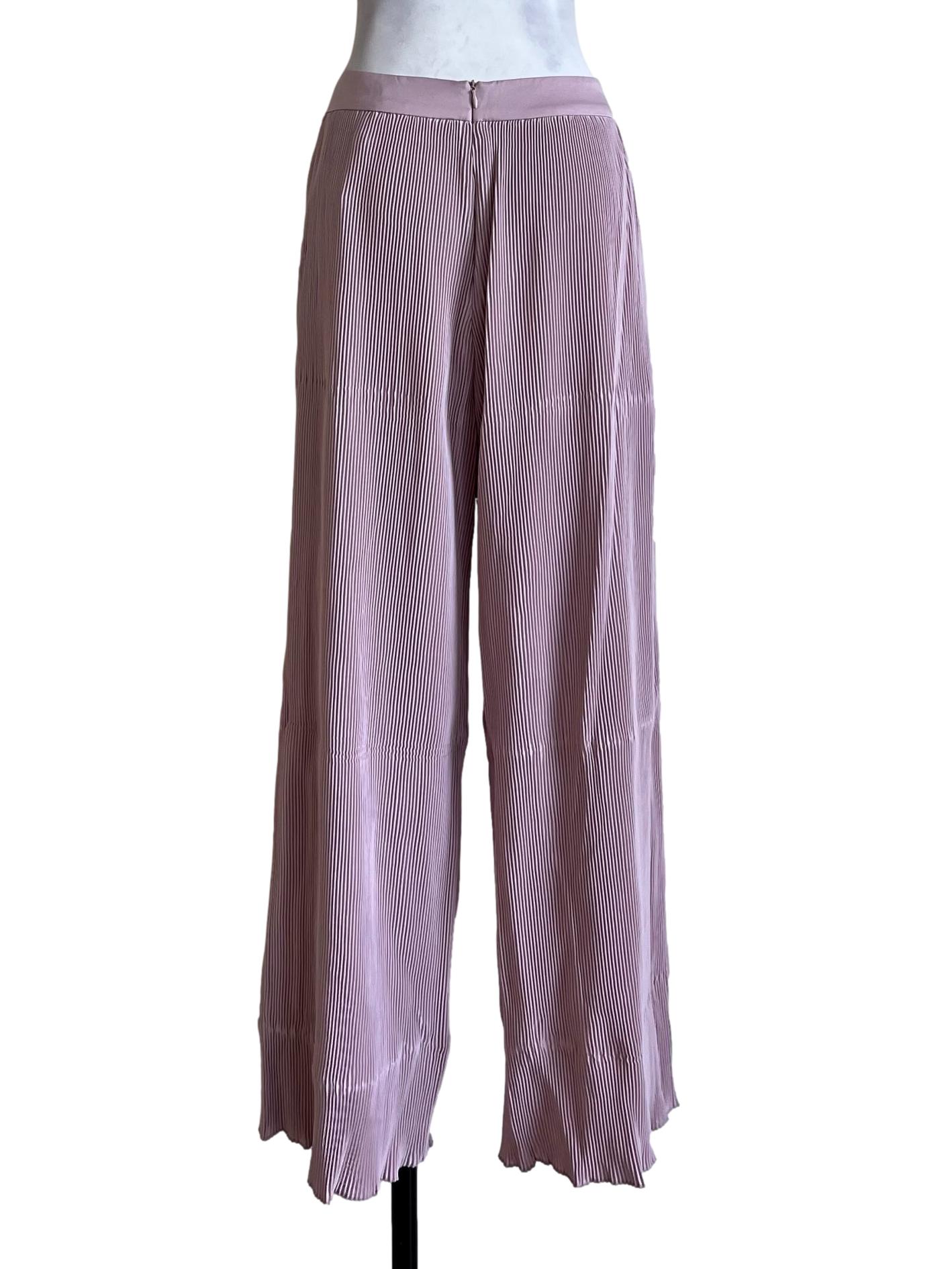 Light Purple Pleated Pants