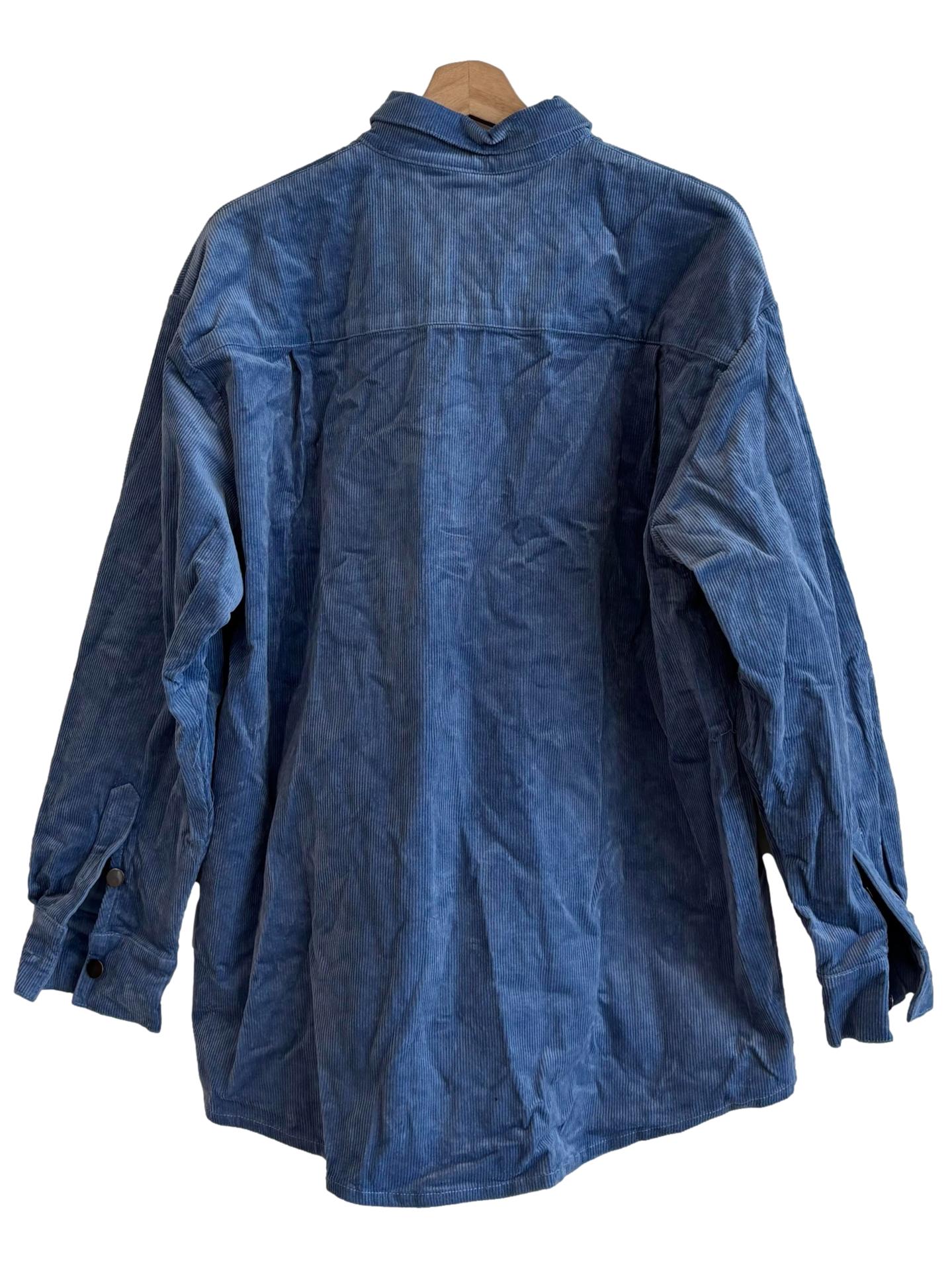 Carolina Blue Curduroy Shirt