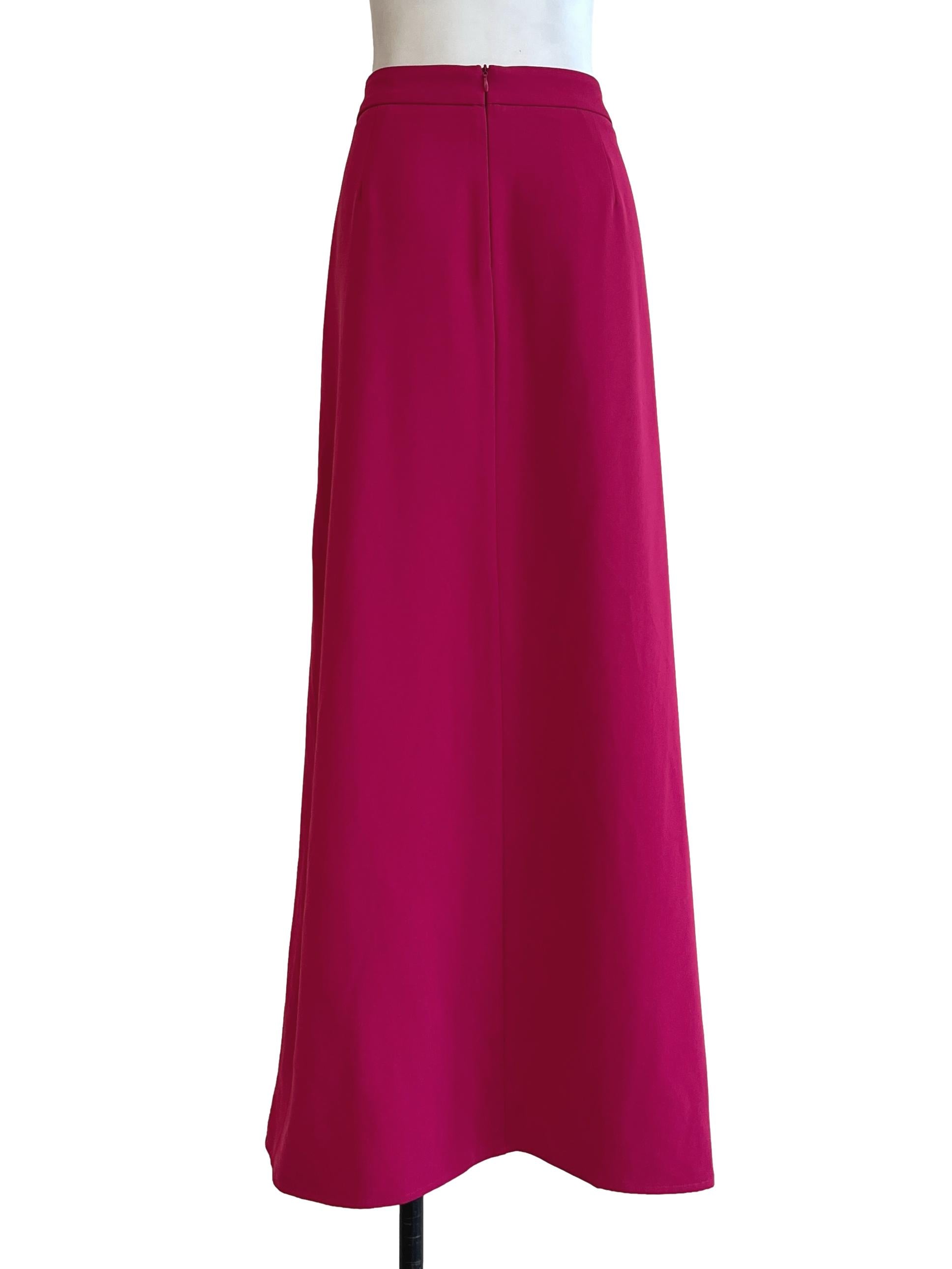 Hot Pink A-Line Skirt