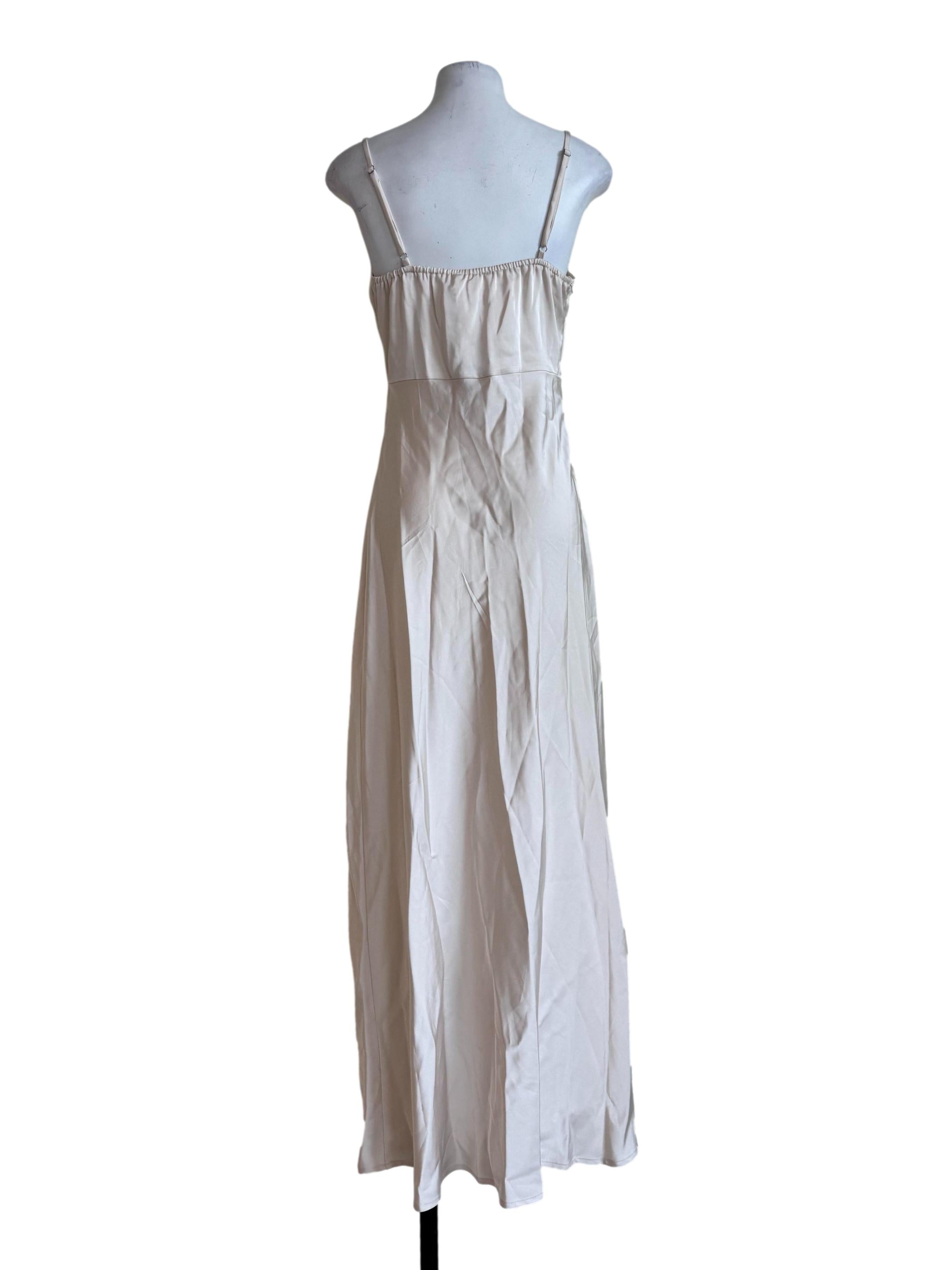 Sand Beige Sleeveless Bodycon Dress