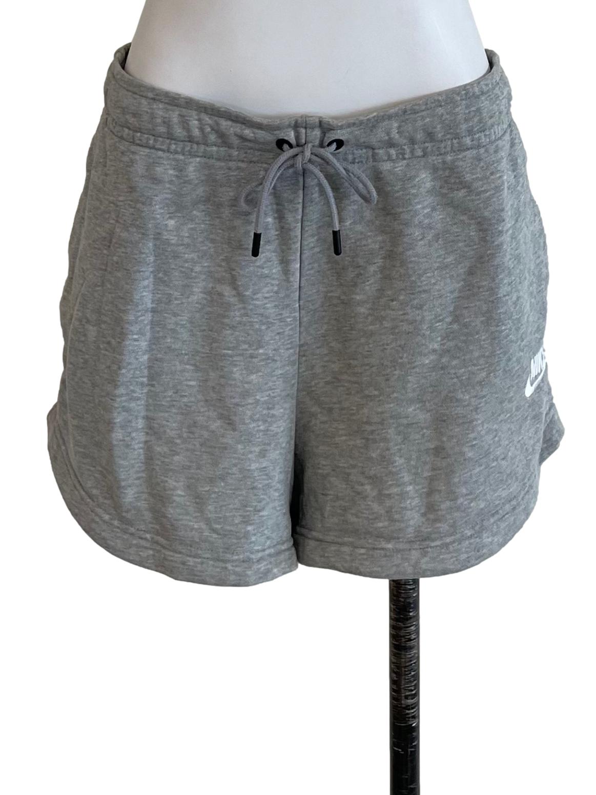 Light Grey Logo Sweat Shorts