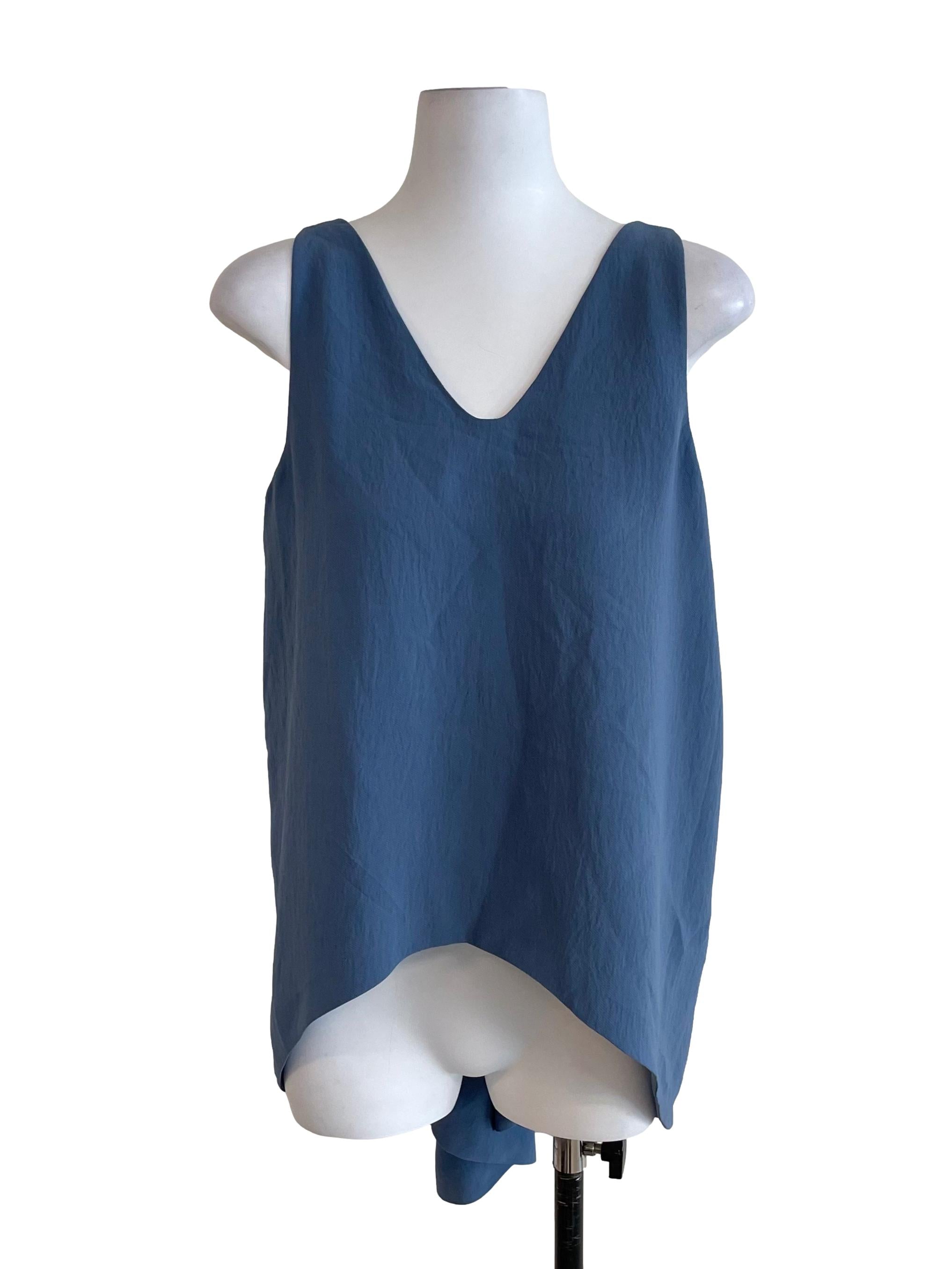 Dusty Blue Handkerchief Tent Top