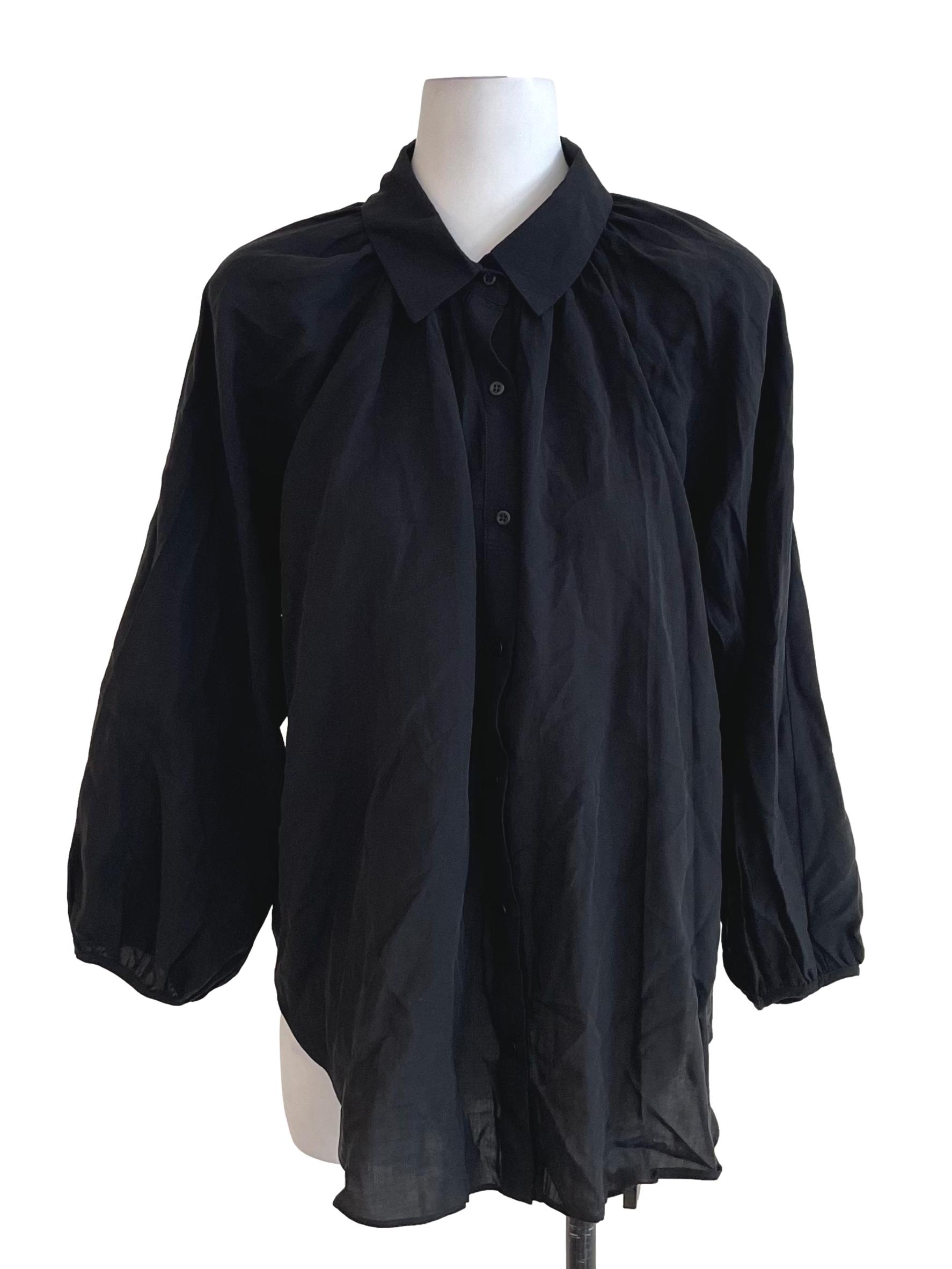 Billowy Puff-Sleeve Shirt OSN