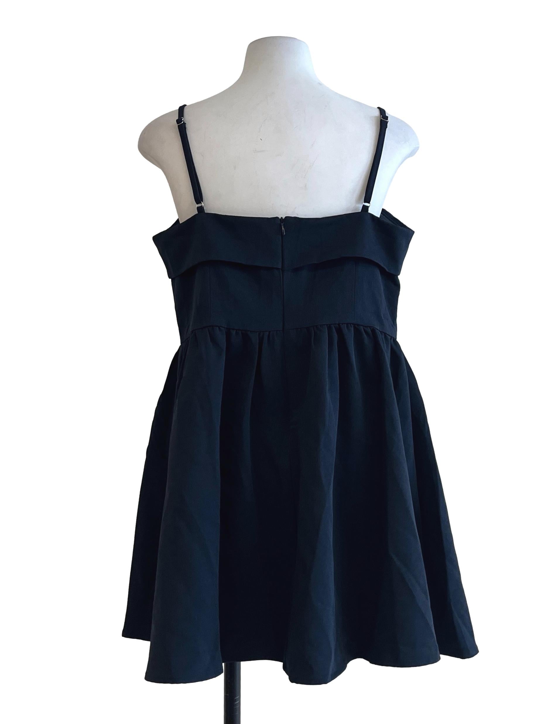 Peacock Blue Spaghetti Sleeveless Mini Dress