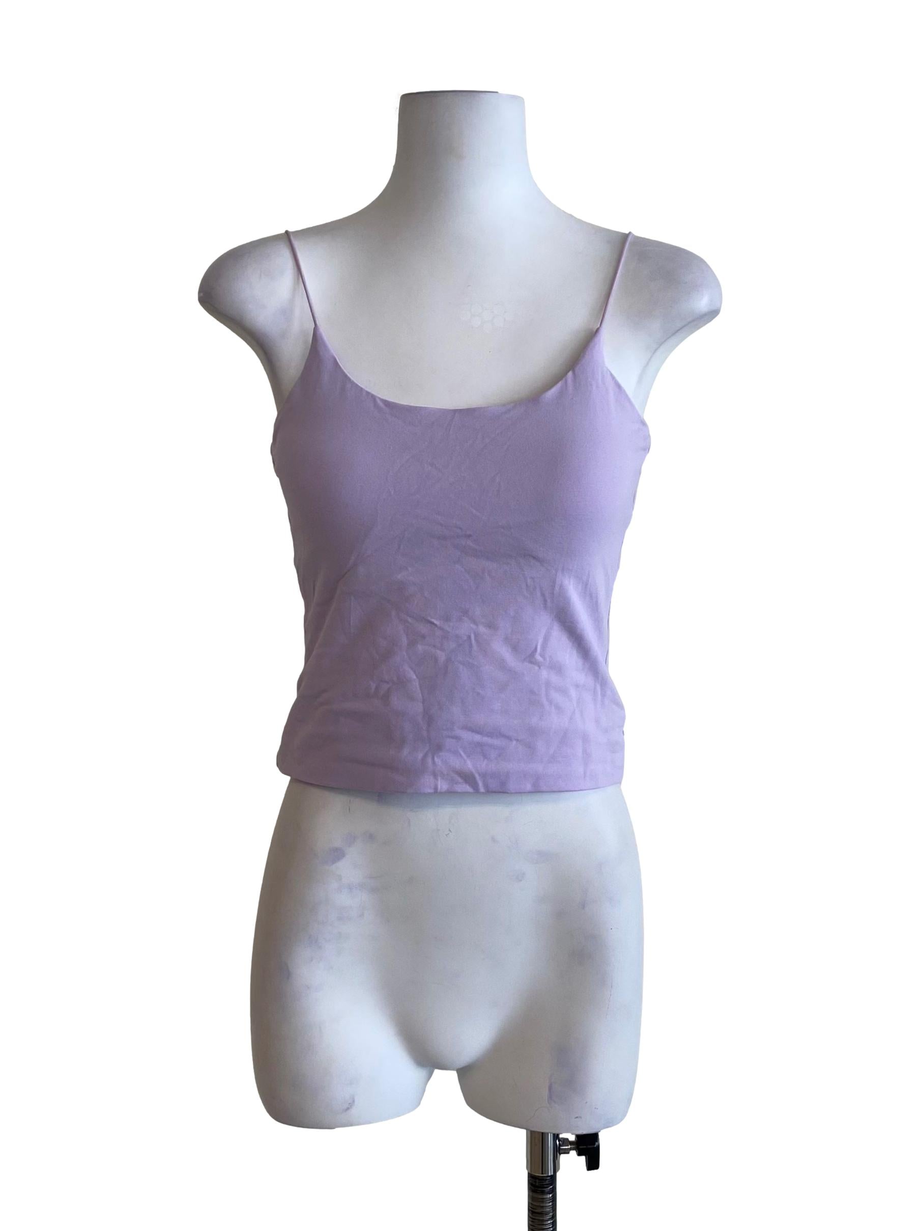 Lilac Purple Sleeveless Top