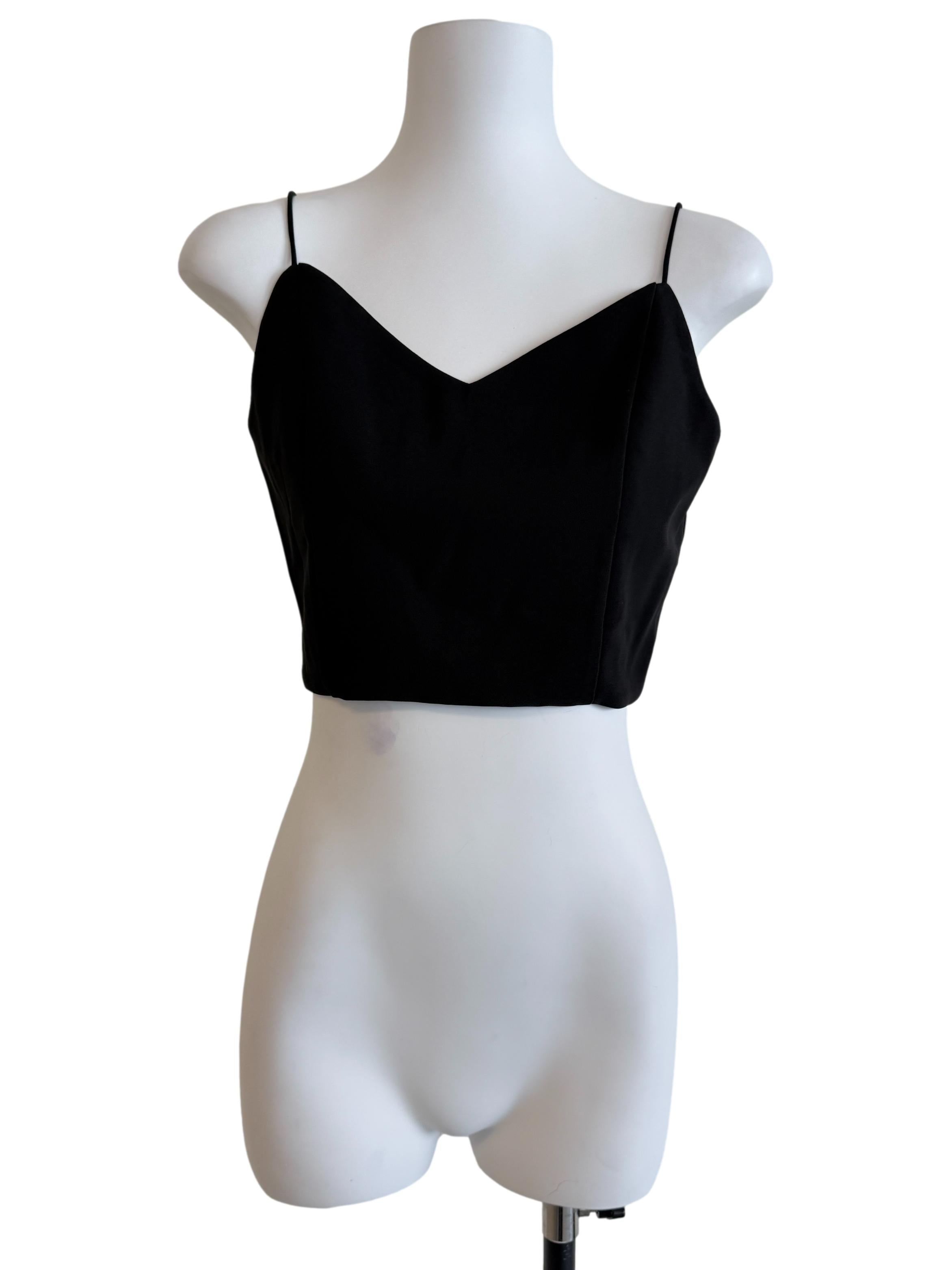 Black Spaghetti Strap Top