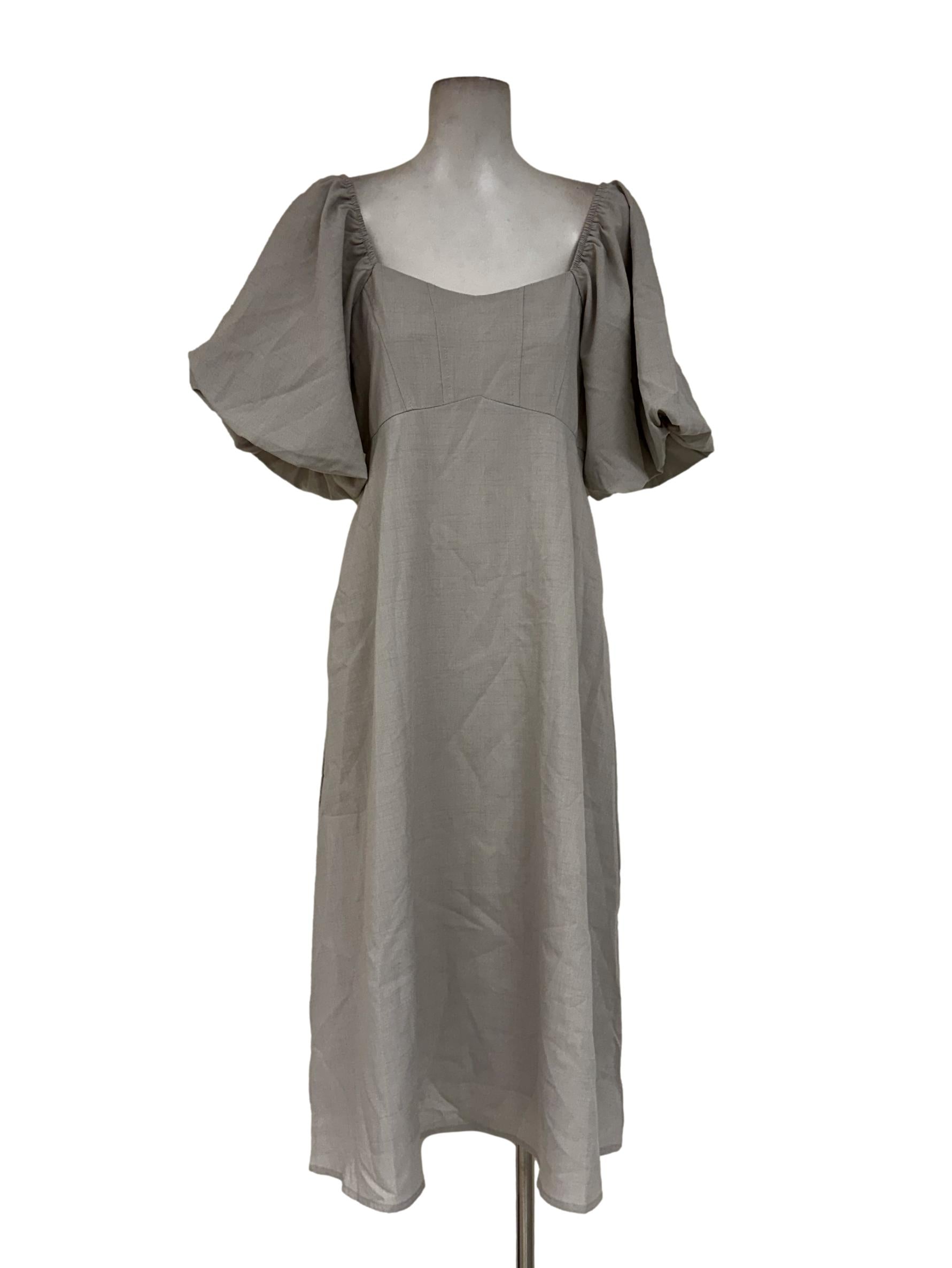 Tan Beige Non Padded Dress