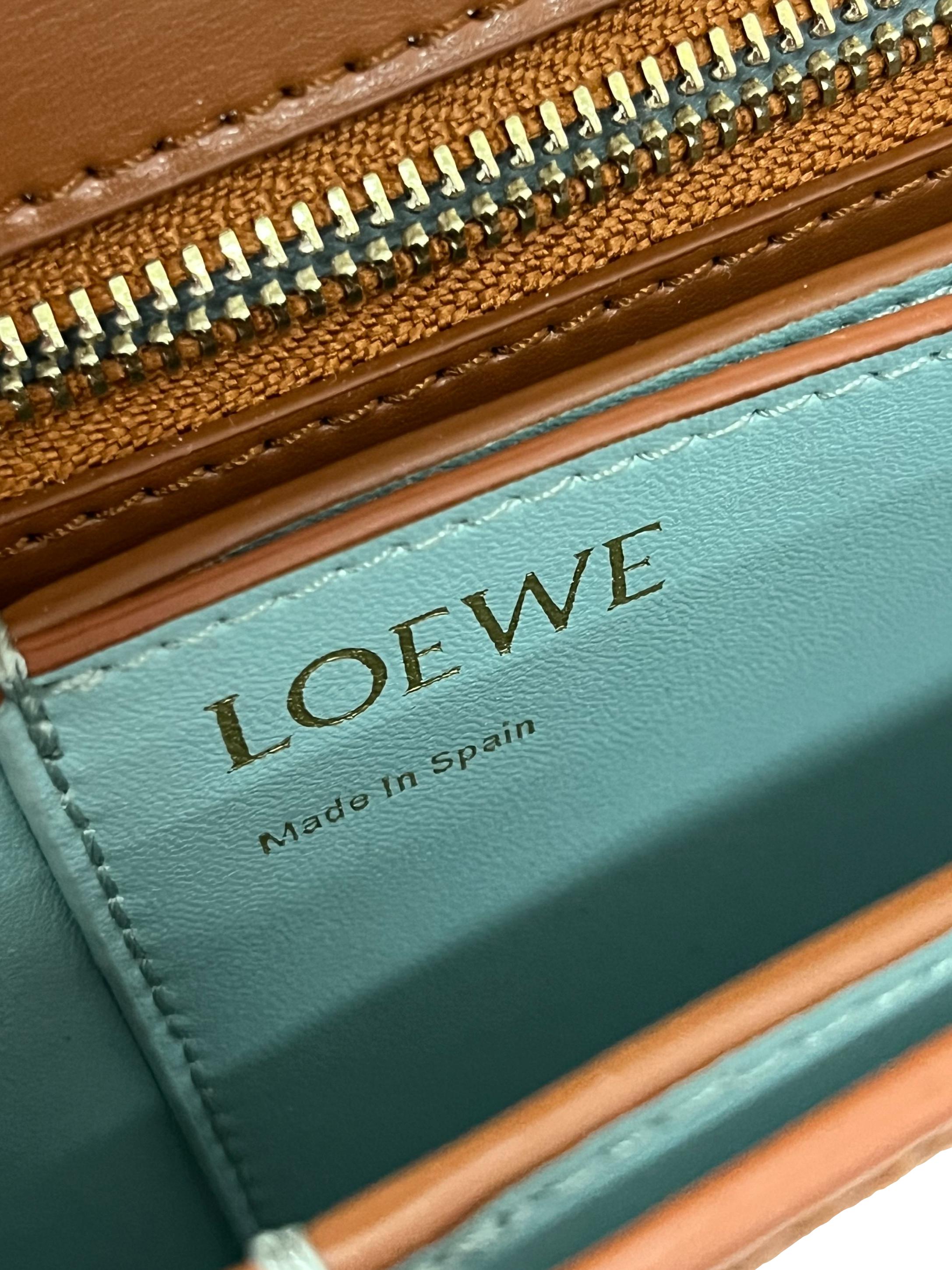 Brown Goya Anagram Crossbody Bag