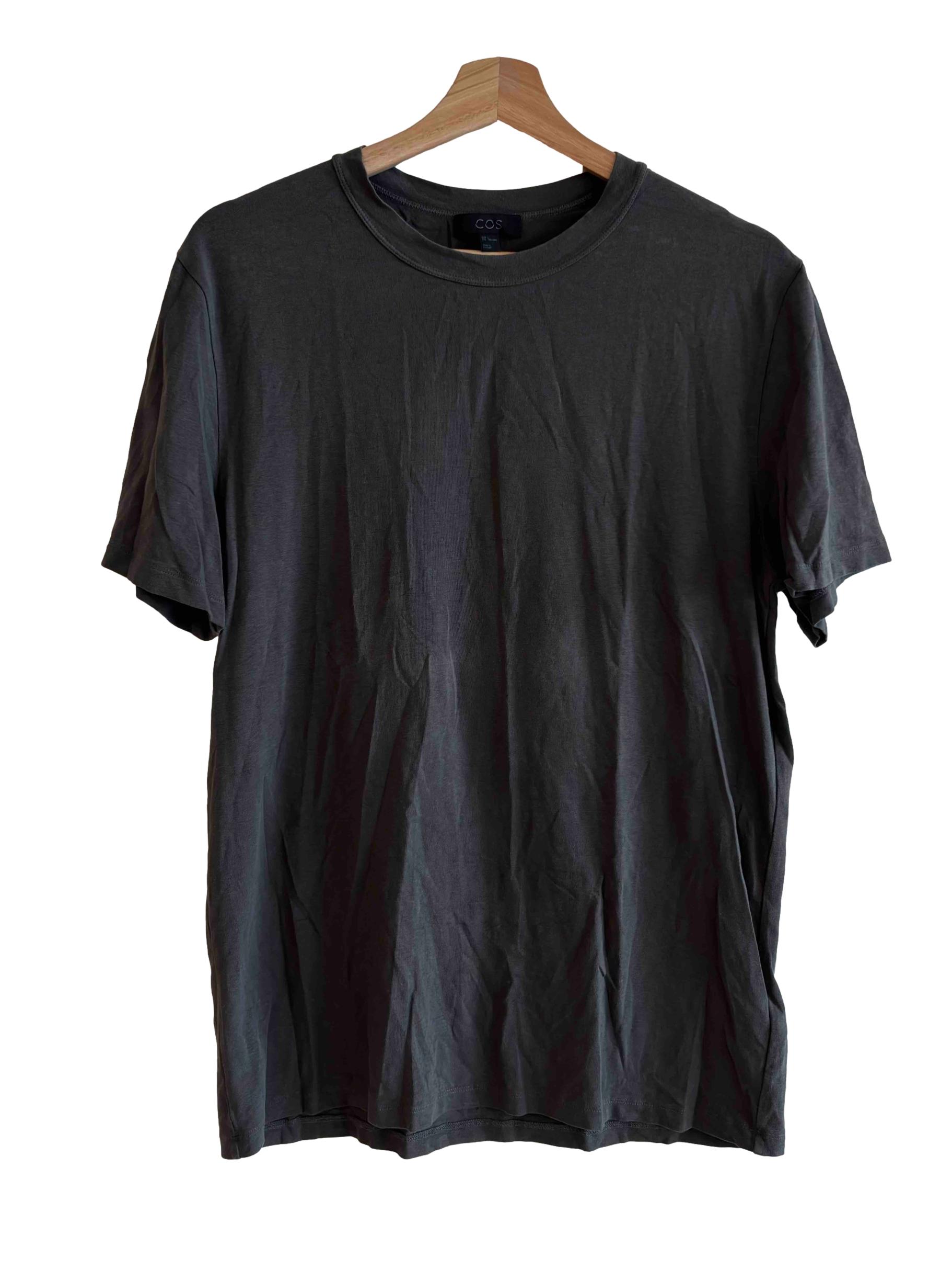 Washed Grey Basic Tee