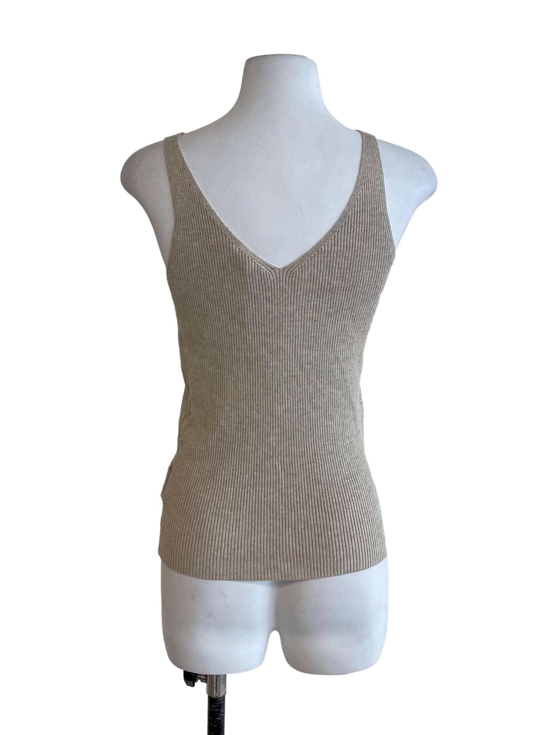 V-Neck Knit Top OSN