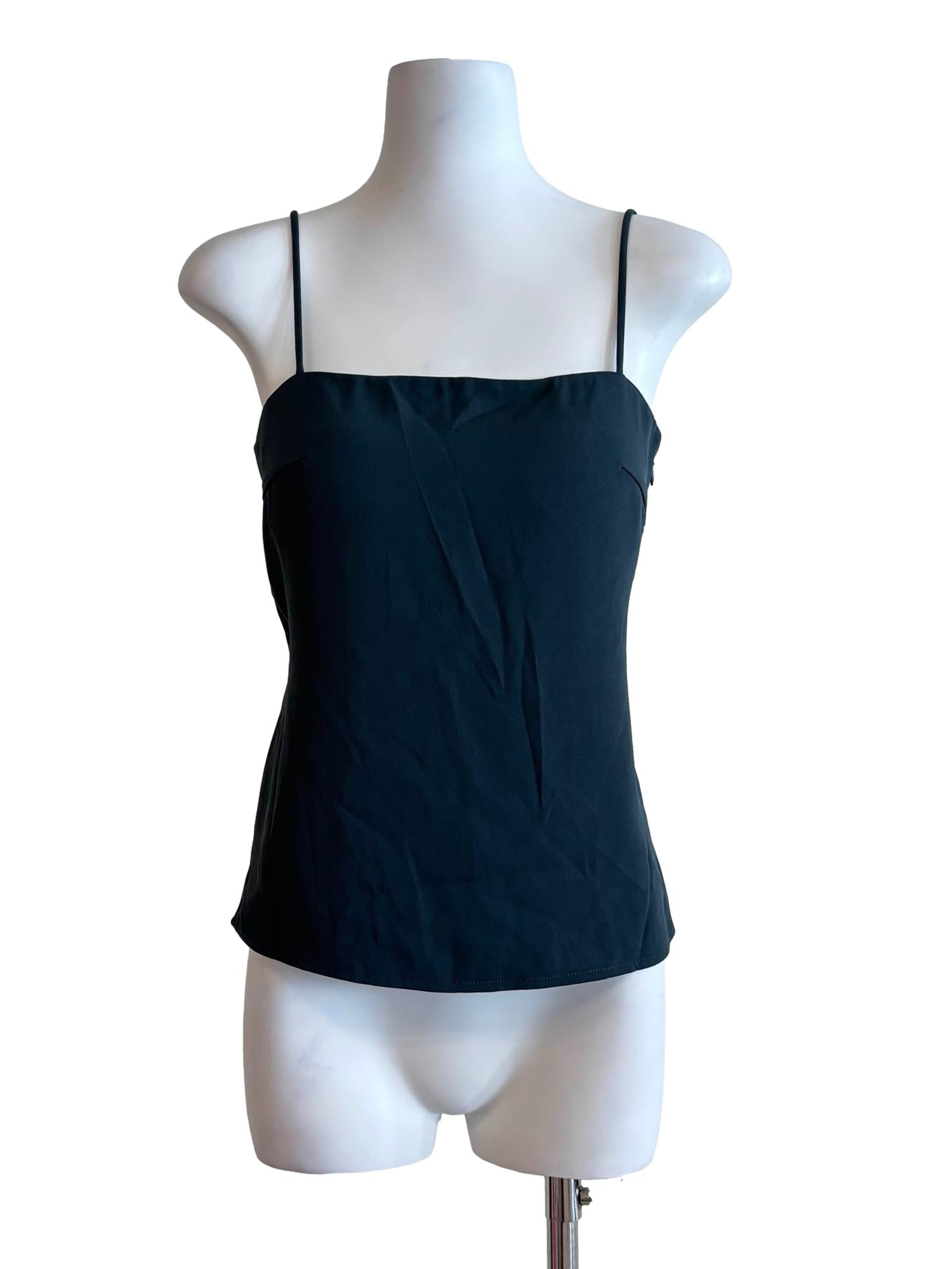 Teal Green Fitted Camisole