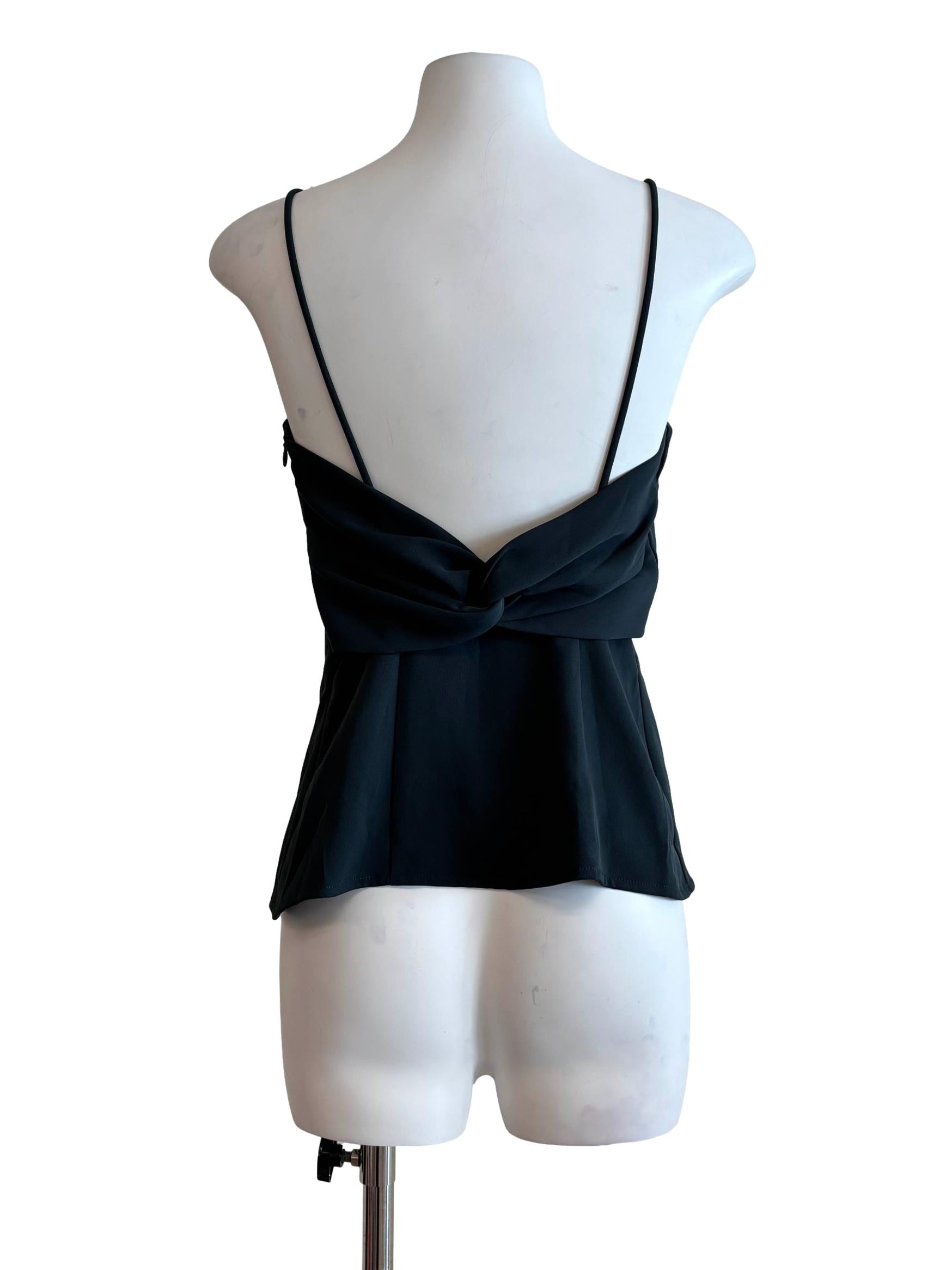 Teal Green Fitted Camisole