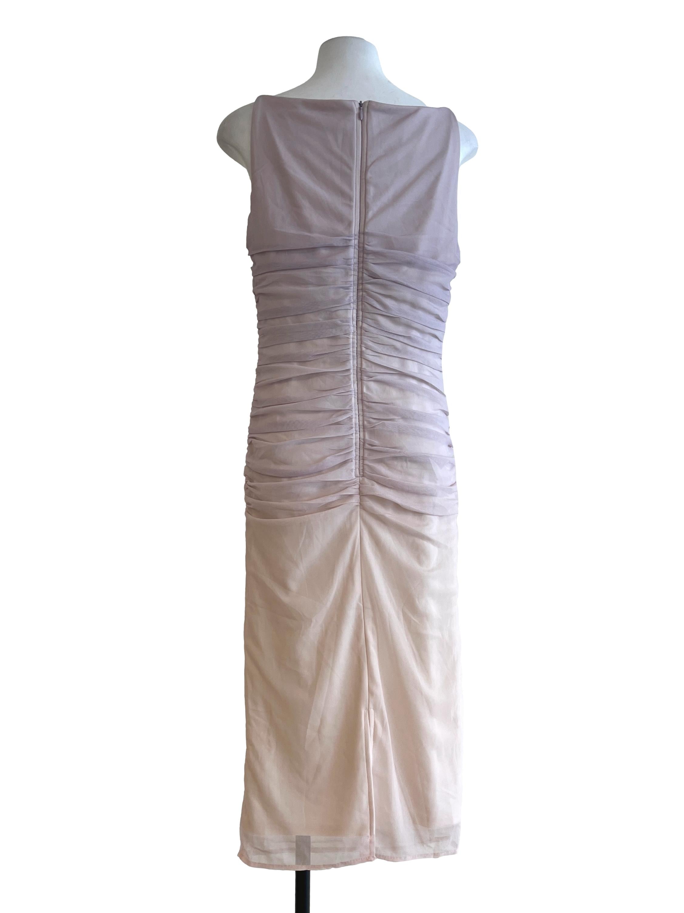 Lavender Purple Bodycon Sleeveless Dress