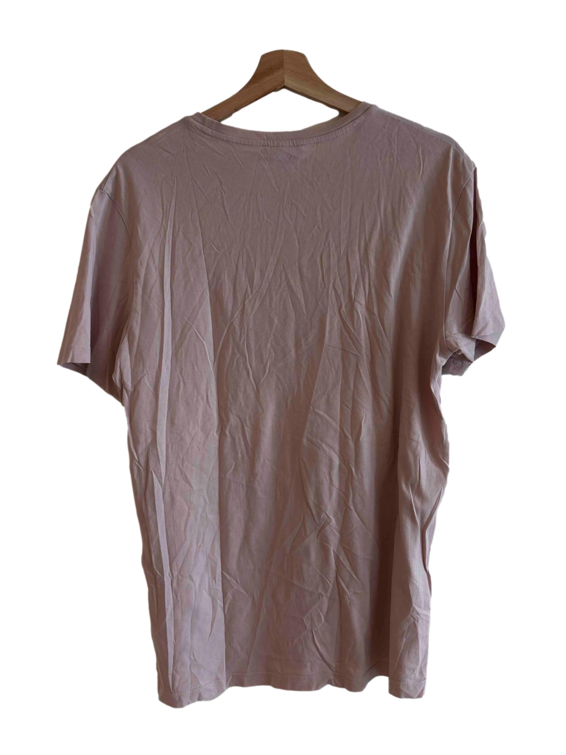 Light Pink Basic Cotton Tee