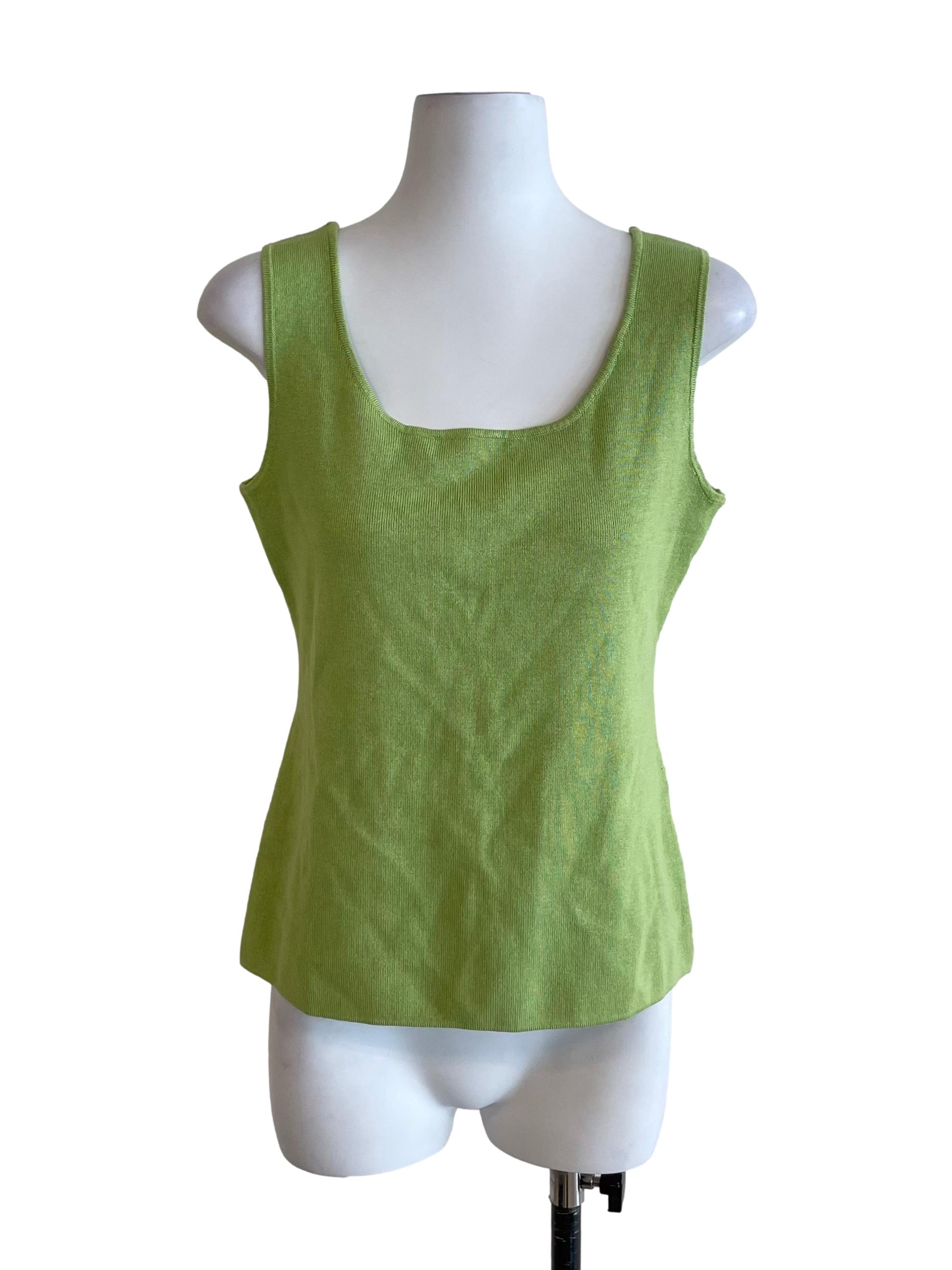 Straight-Neck Knit Top OSN