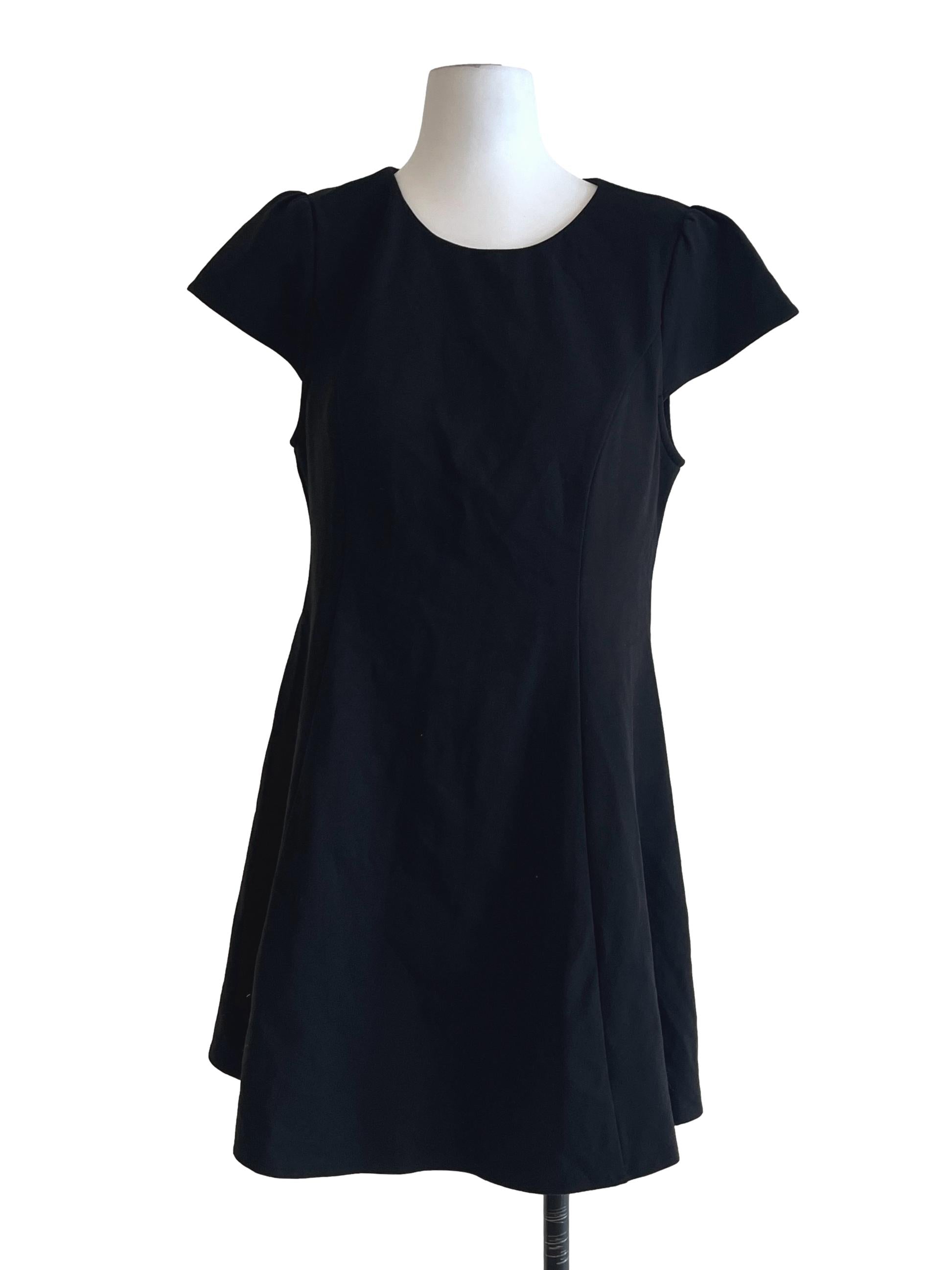 Onyx Black Shift Dress