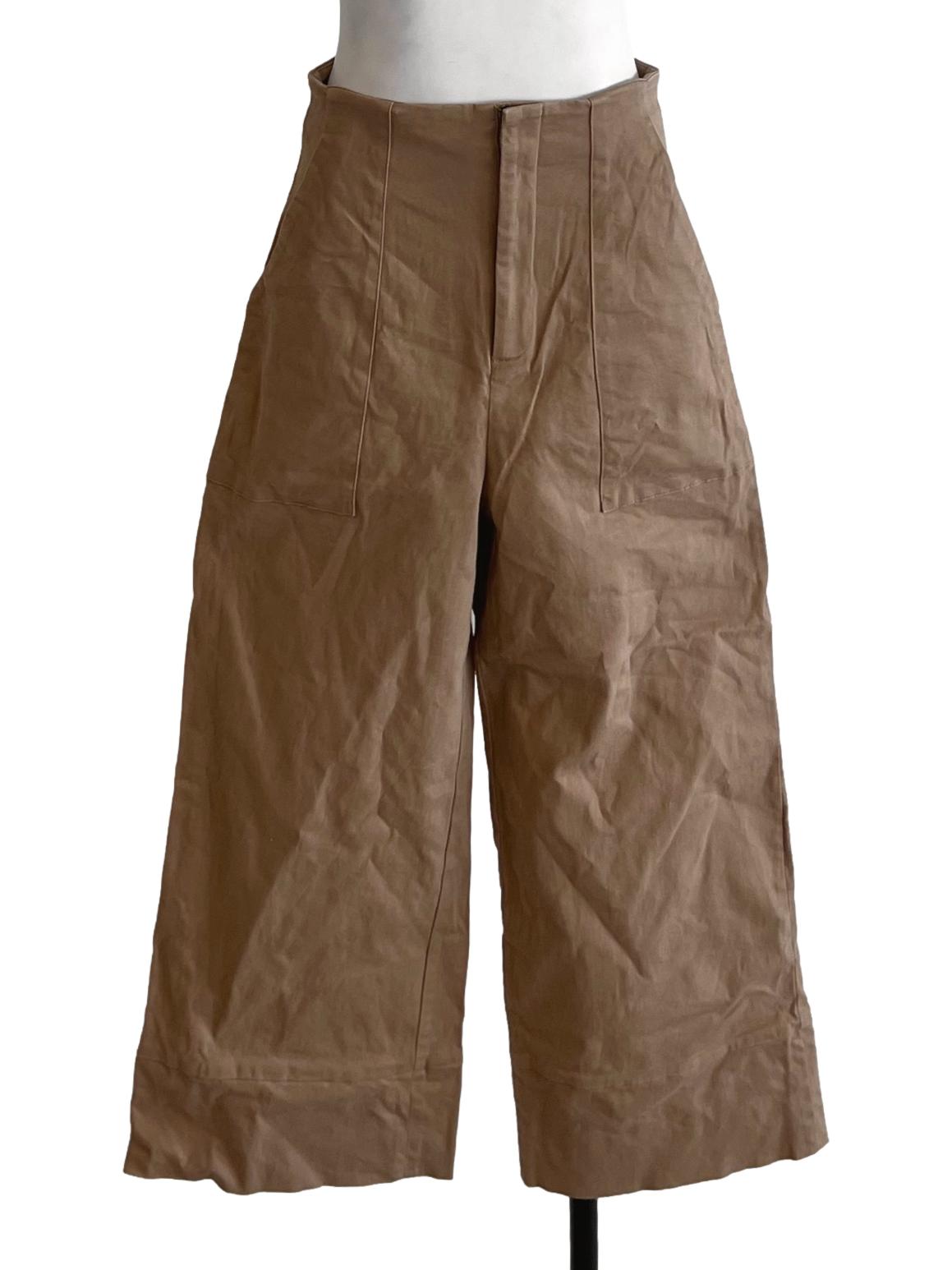 Peanut Brown High-Waisted Formal Pants LB