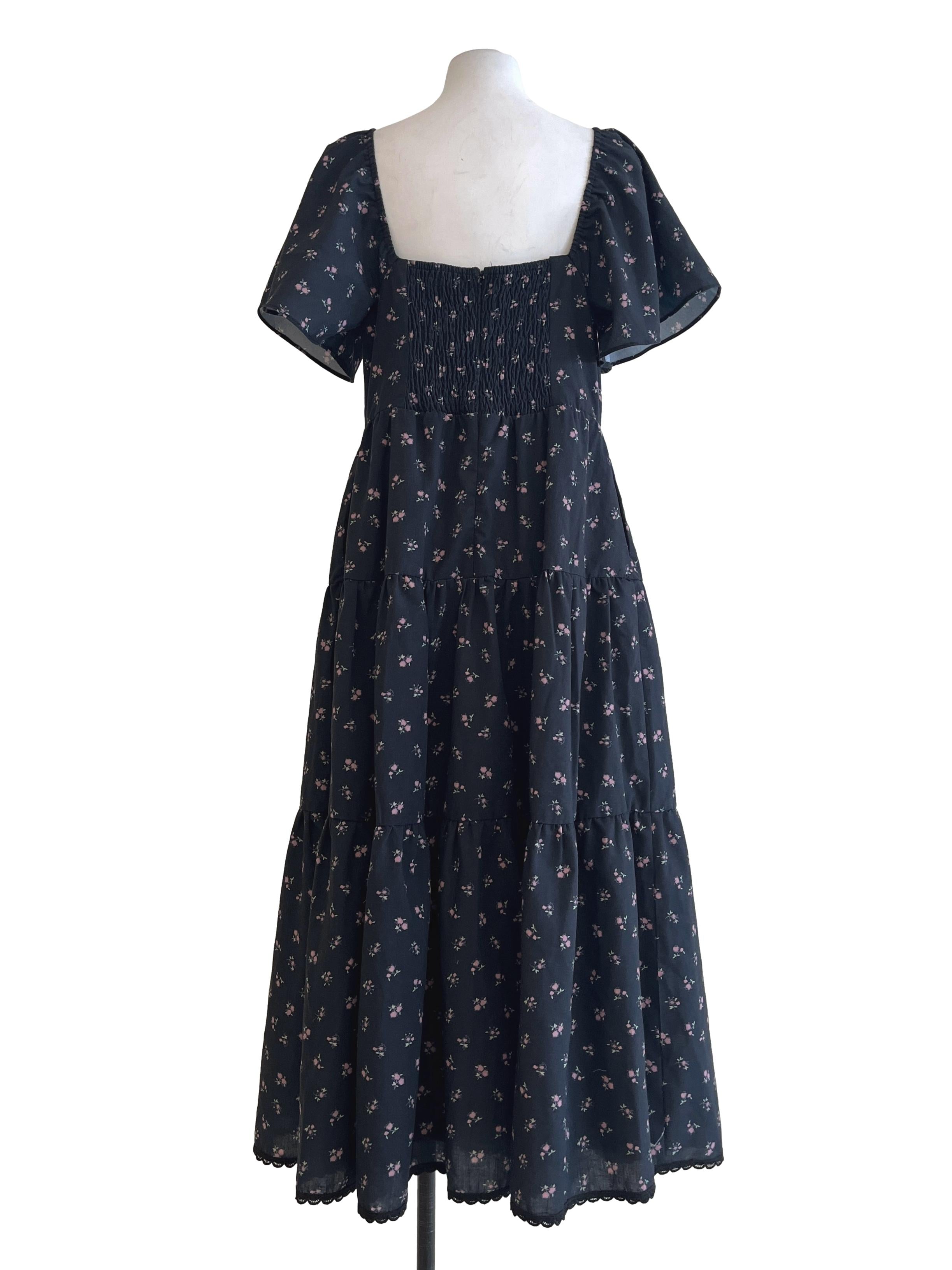 Peacock Blue Sweetheart Maxi Dress