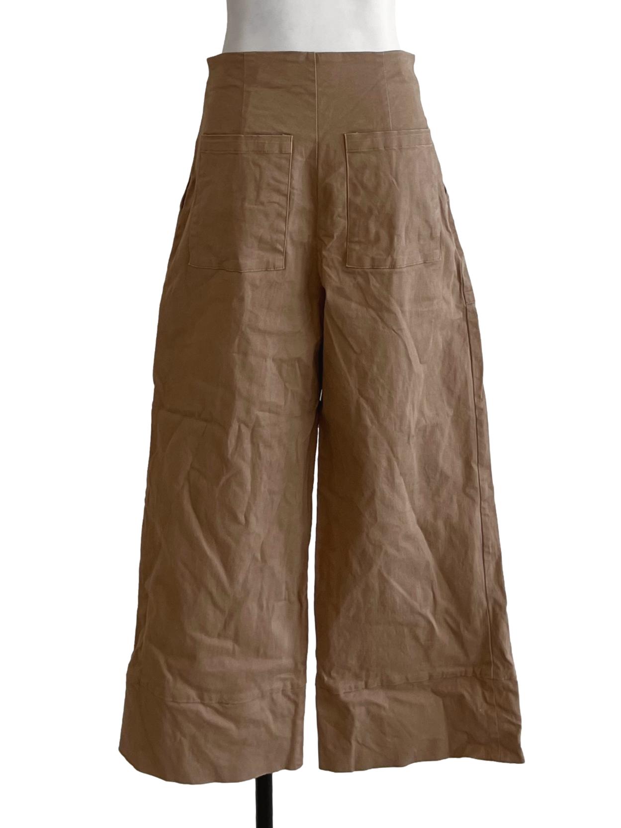Peanut Brown High-Waisted Formal Pants LB