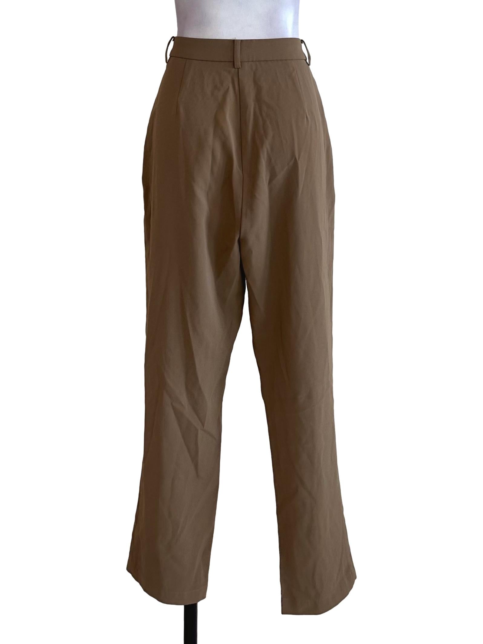 Latte Brown Formal Pants