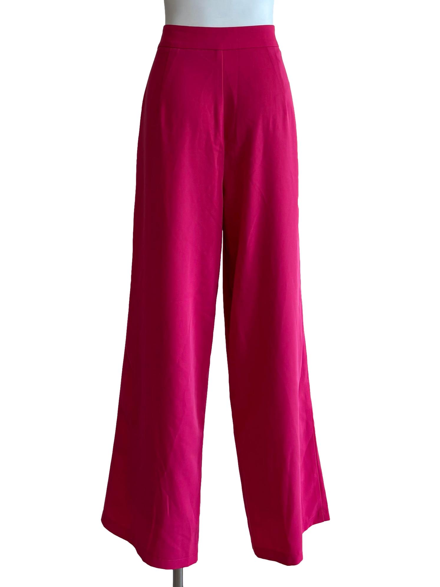 Barbie Pink Wide Leg Relaxed Pants