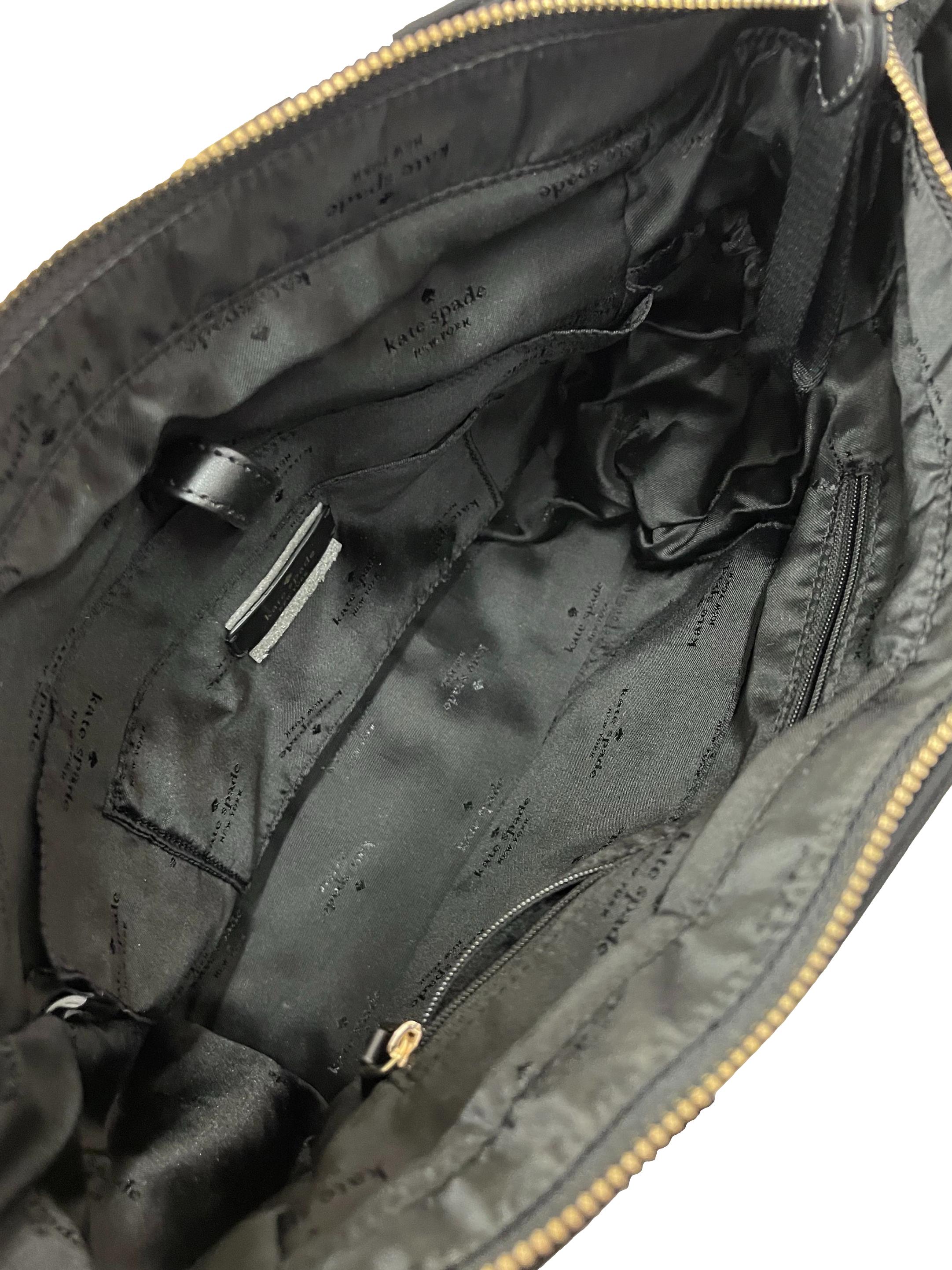 Black Nylon Chelsea Medium Tote Bag CSN