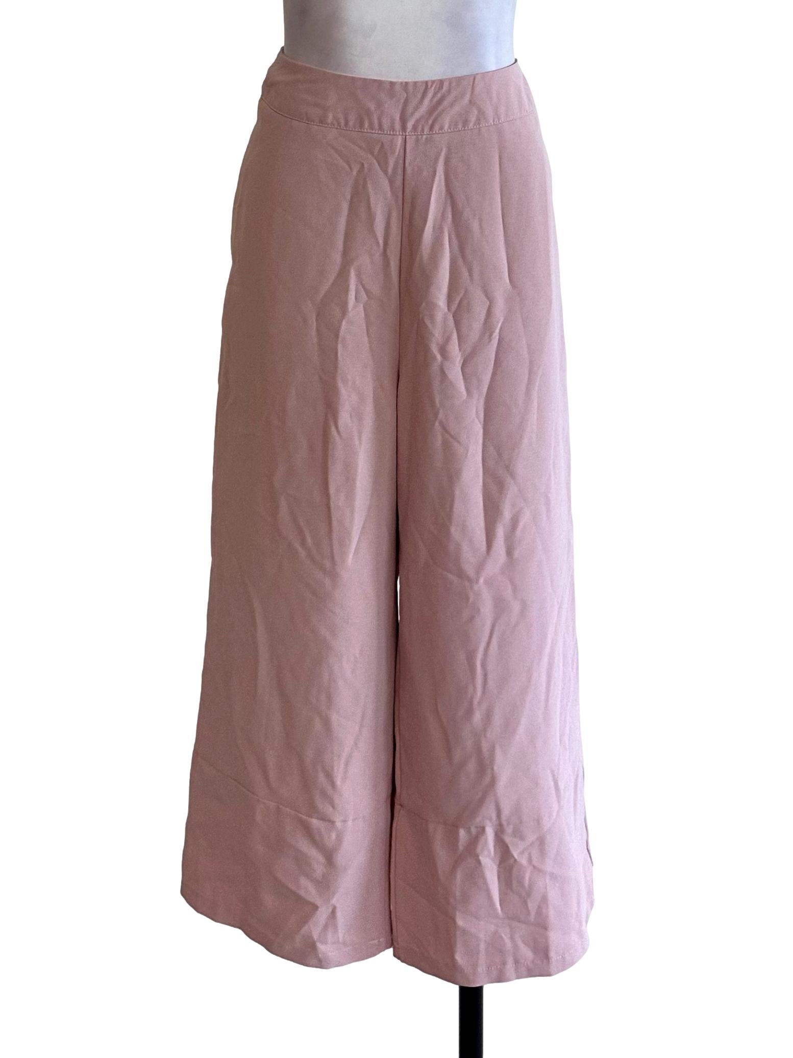 Dusty Pink Flare Palazzo YHF
