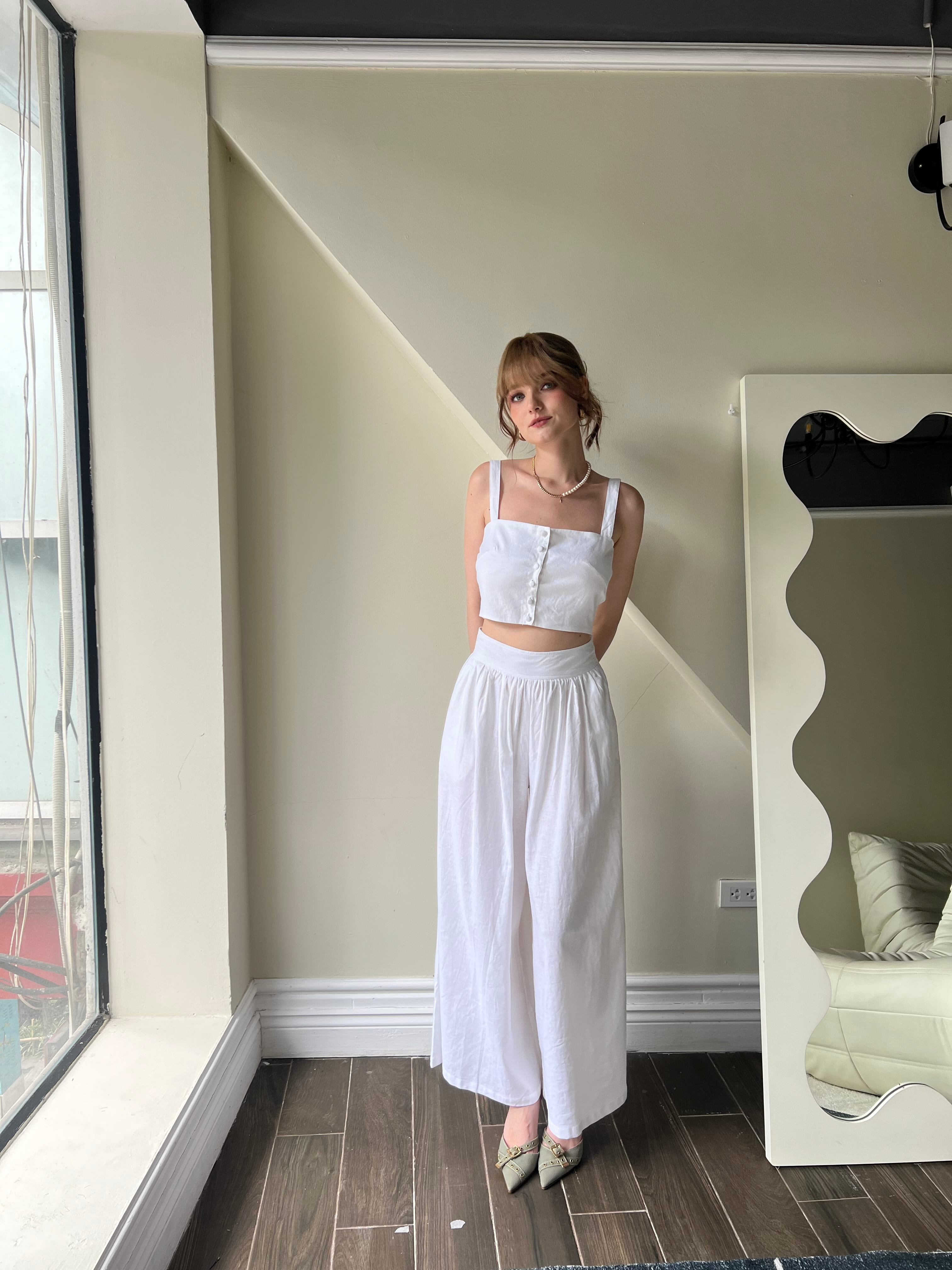 Sicilia Top - White CSN