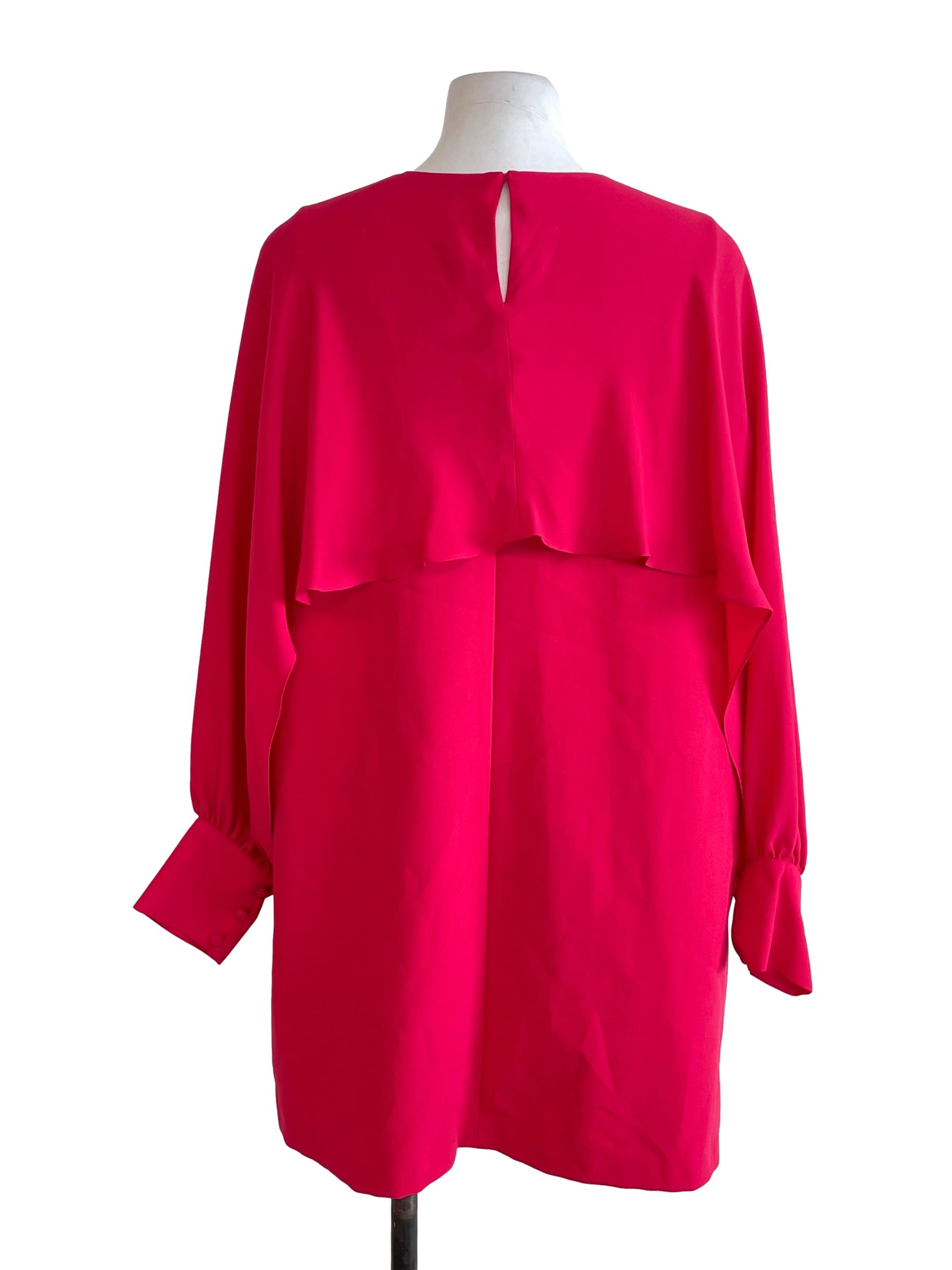 Warm Magenta Tent Dress