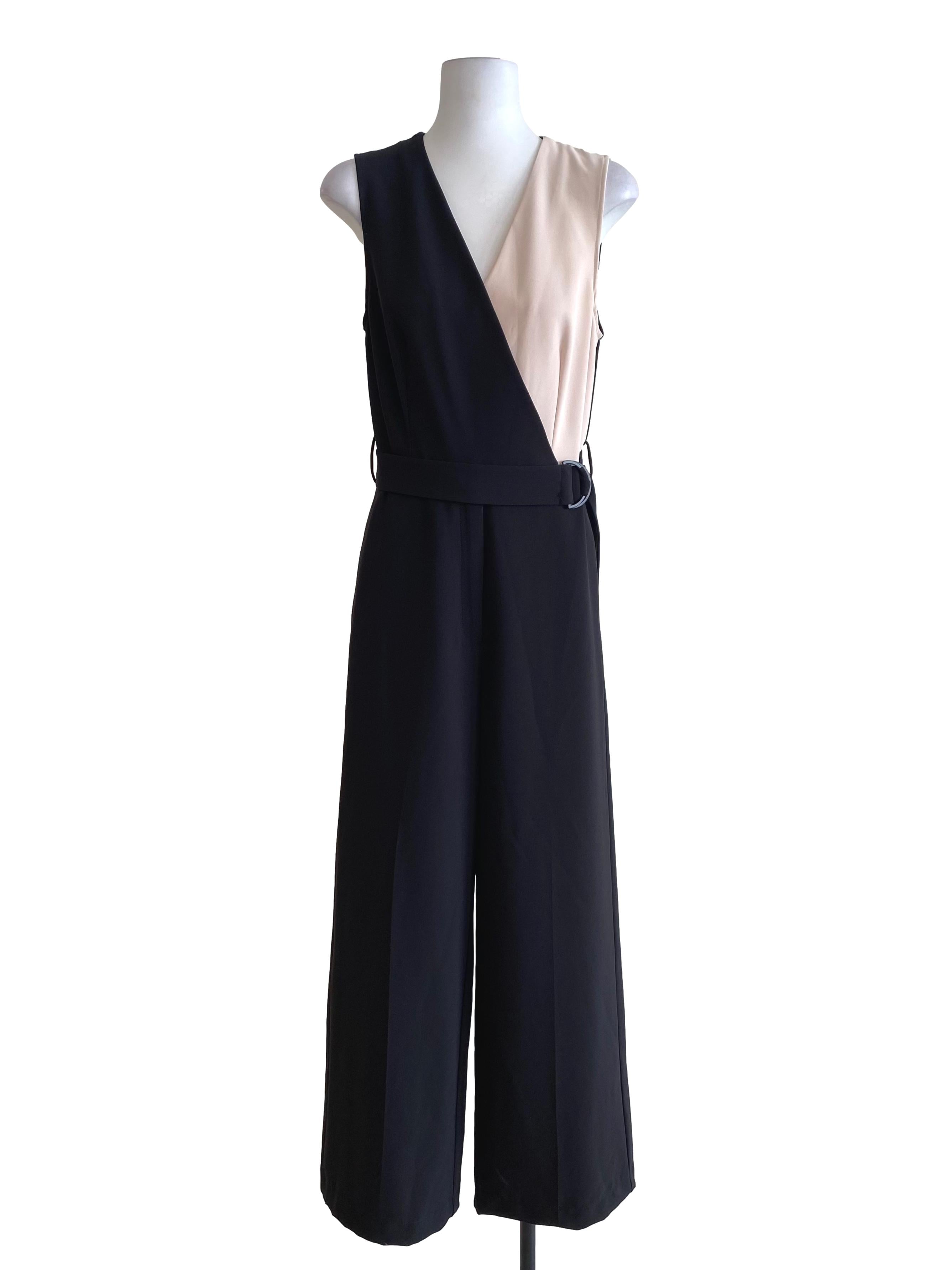 Jade Black Ivory White Jumpsuit