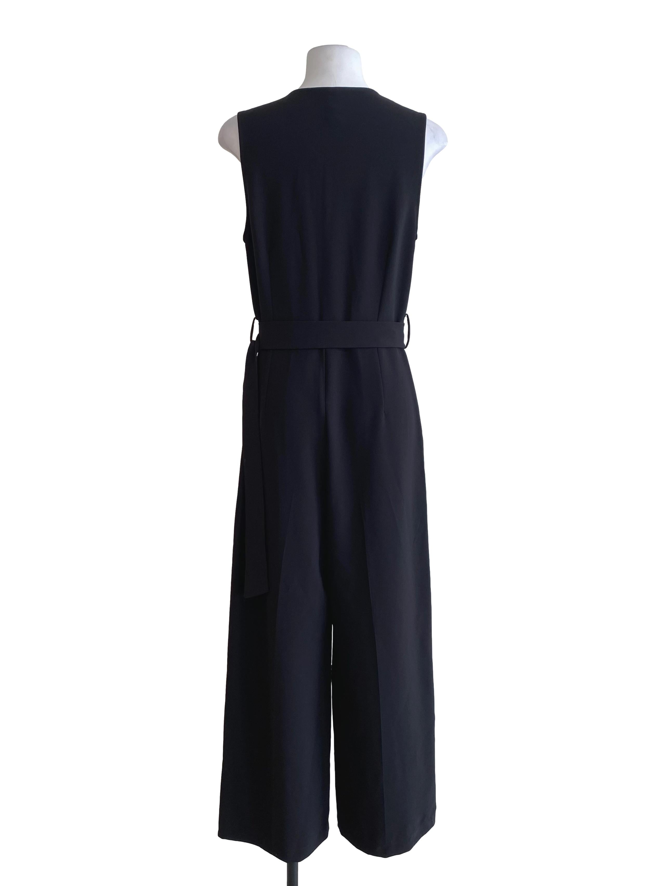 Jade Black Ivory White Jumpsuit