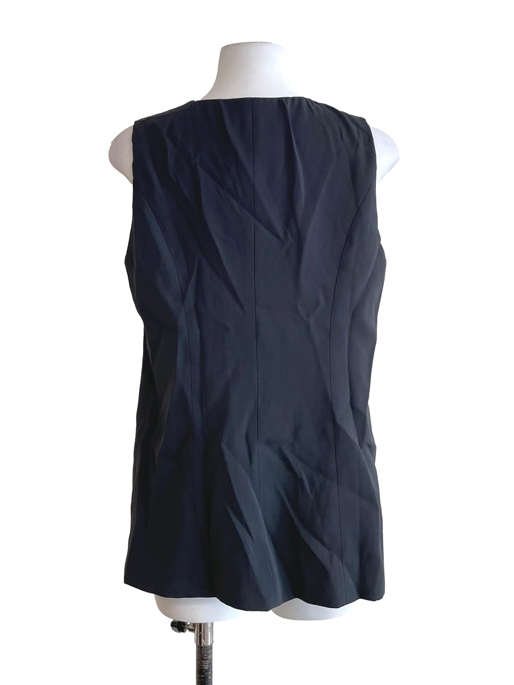 Iron Grey Front Knots Vest TTR