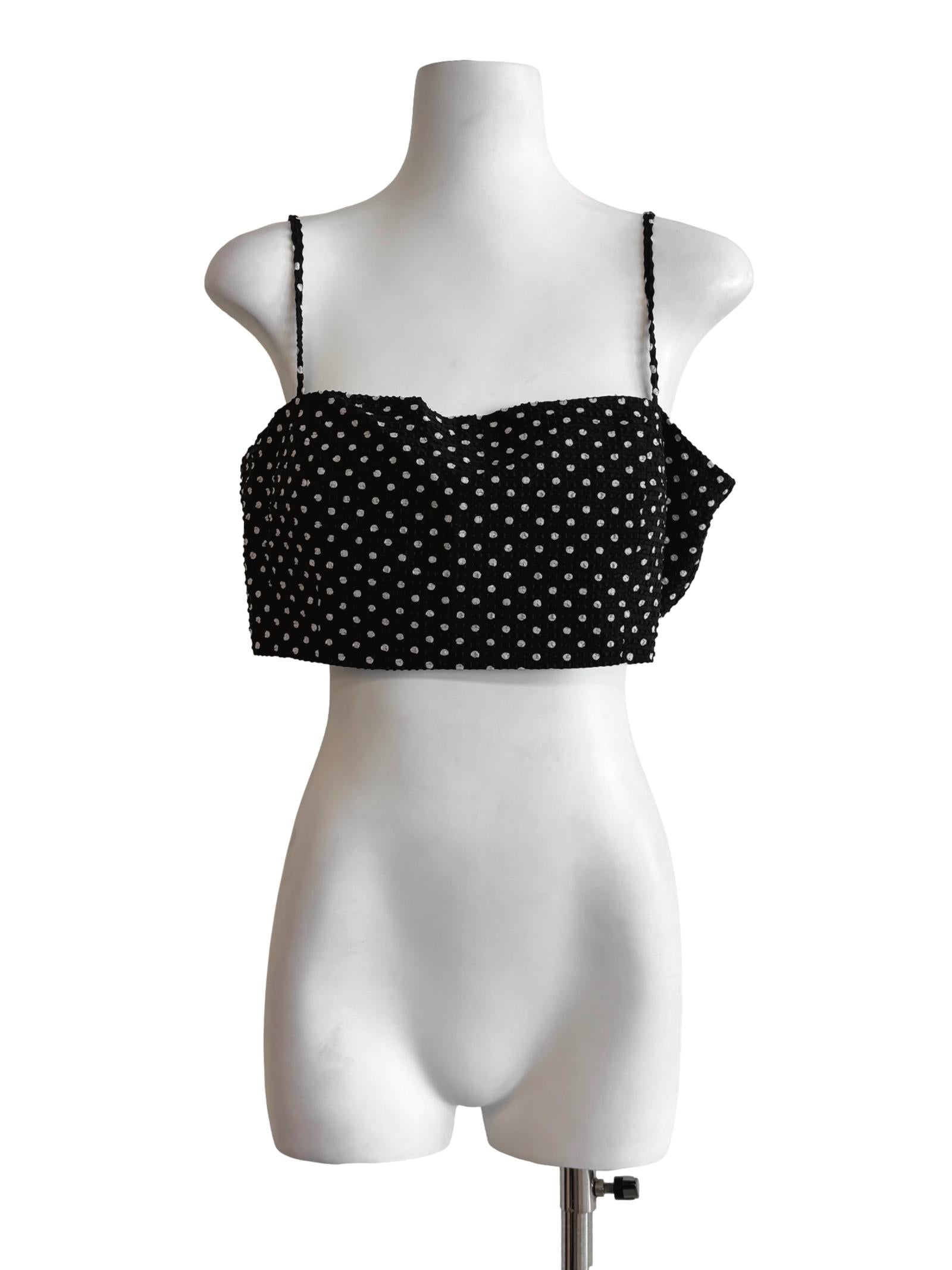Black Polka Dot Camisole LB
