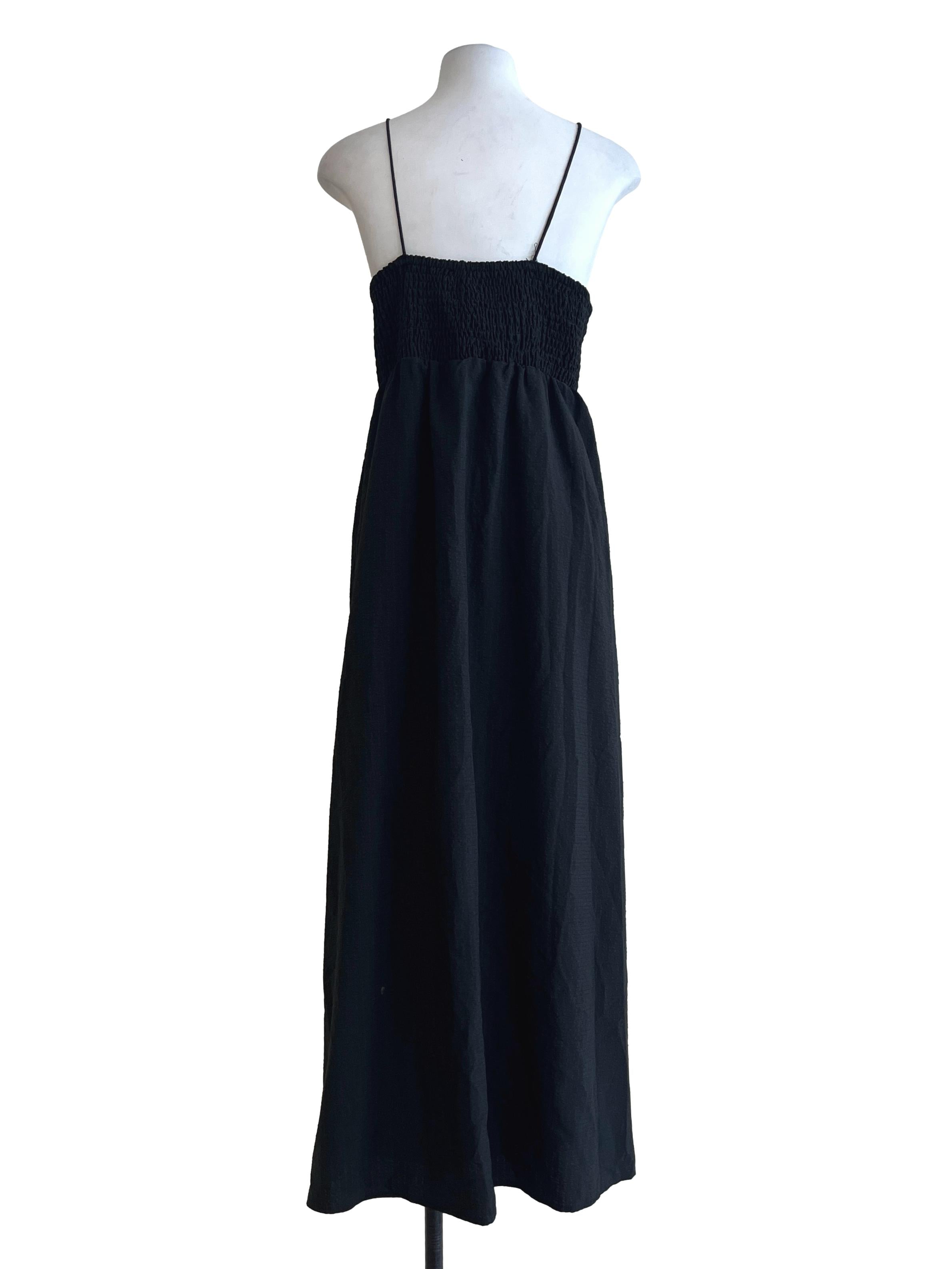 Onyx Black Sweetheart Sleeveless Dress TEM