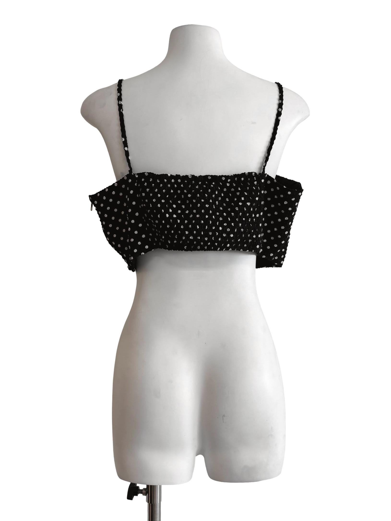 Black Polka Dot Camisole LB