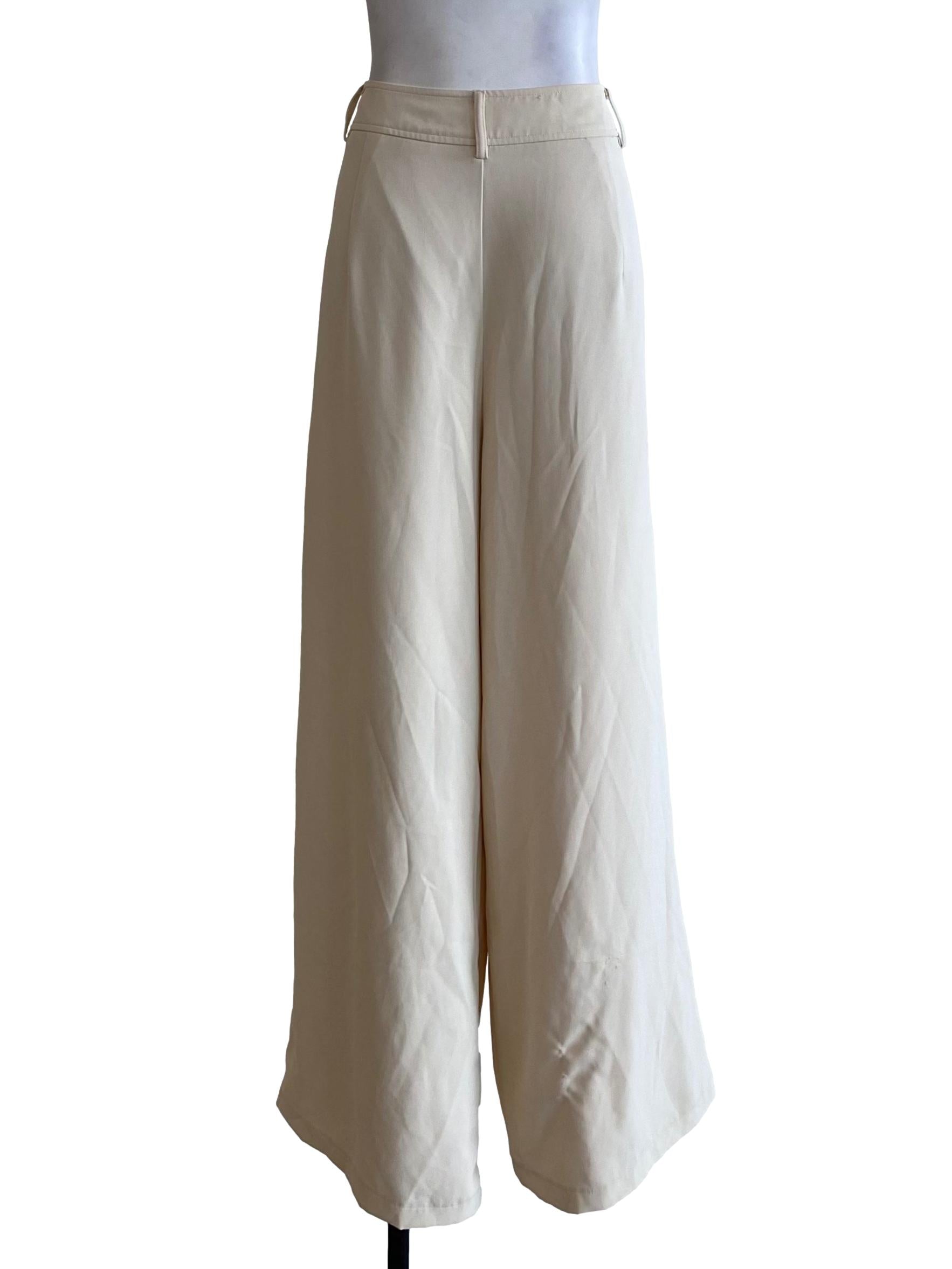 Banana Soft Yellow Straight Pants