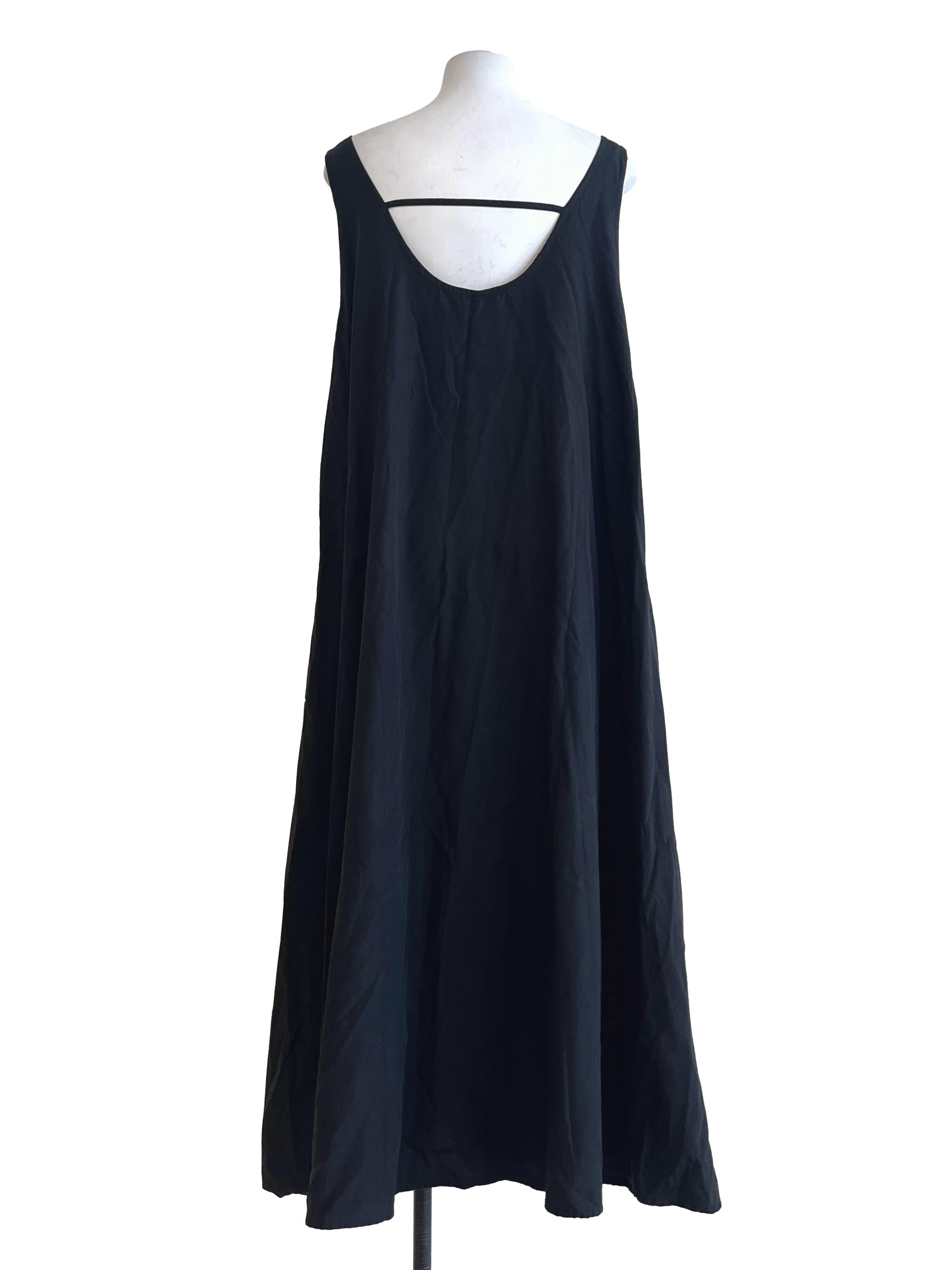 Onix Black Halter Sleeveless Shift Dress TEM