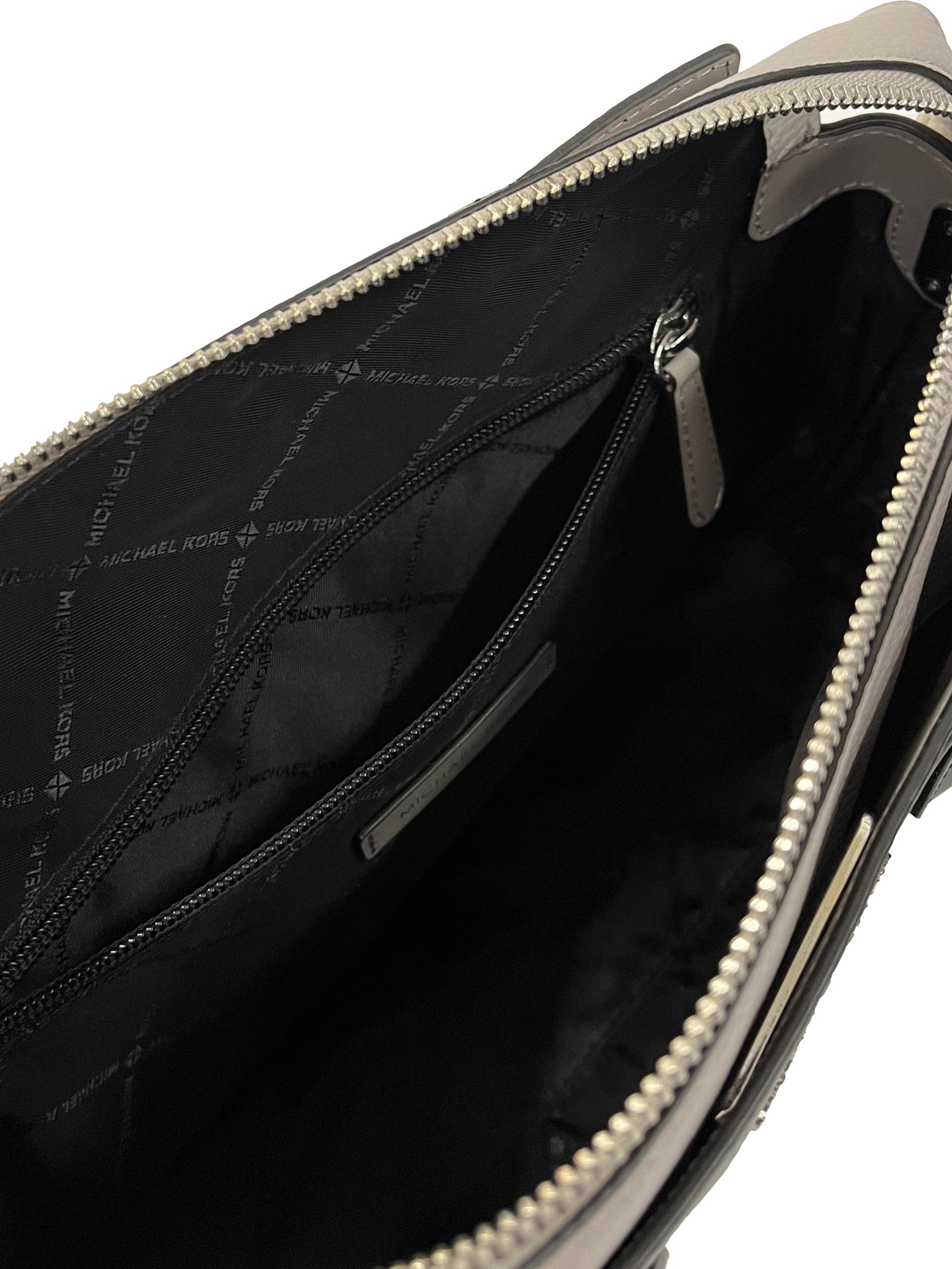 Multicolour Leather Mercer Medium Color Block Satchel Bag CSN