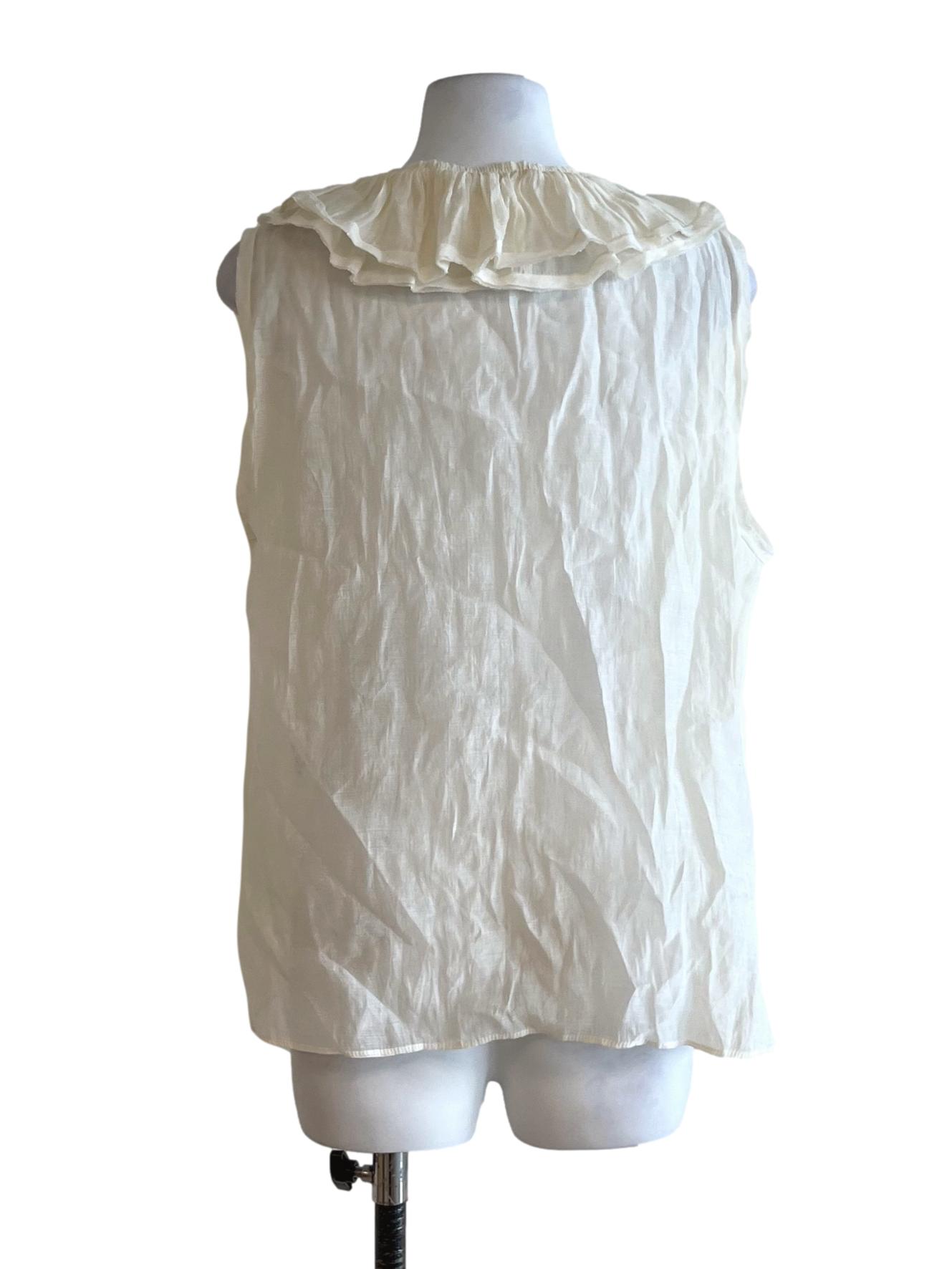 Buttermilk Yellow V-Neckline Blouse
