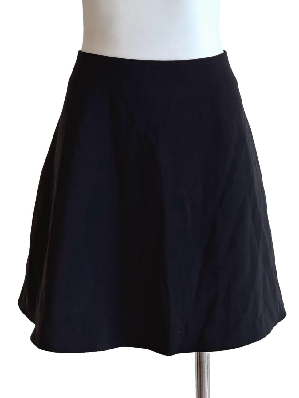 Night Black Mini Skirt