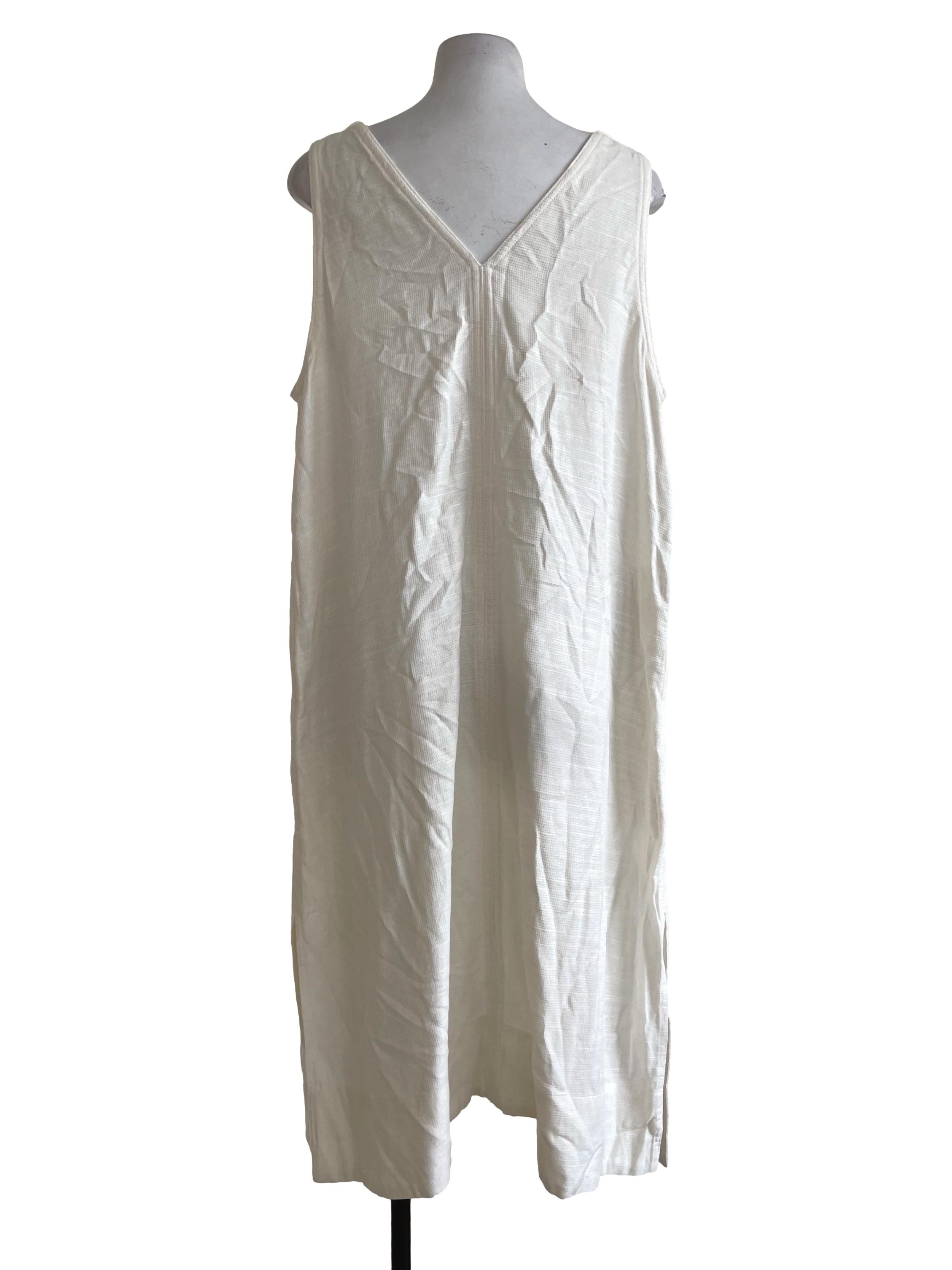 Off White Midi Dress