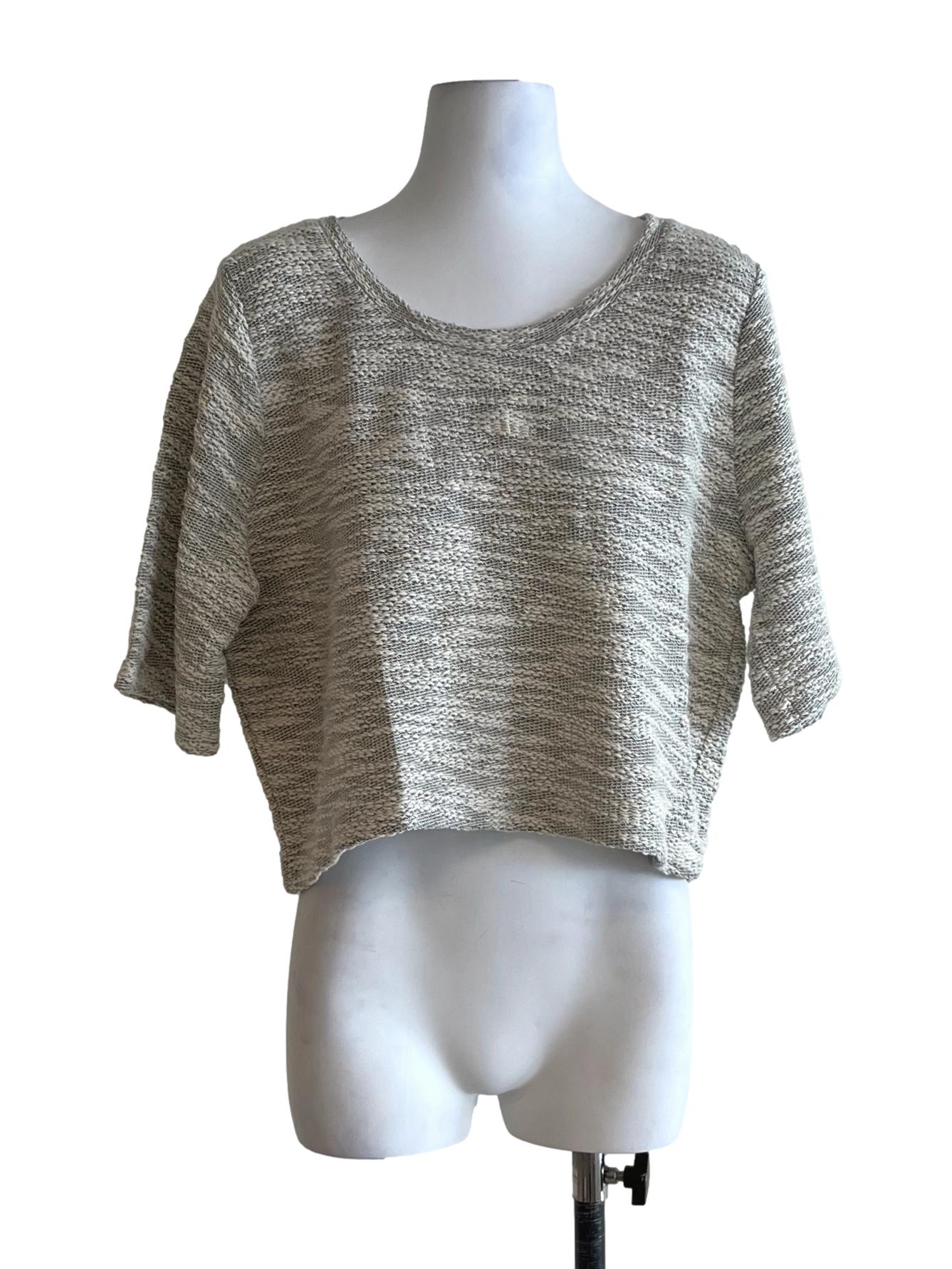 Beige Jewel Neckline Blouse