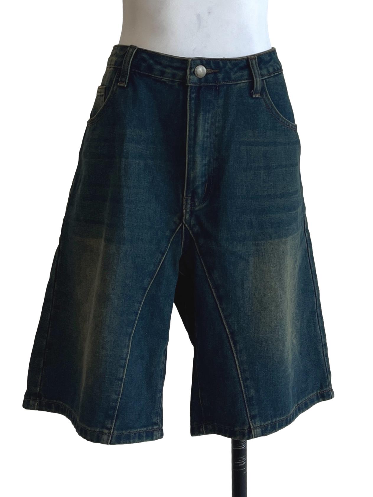 Denim Blue Boyfriend Short